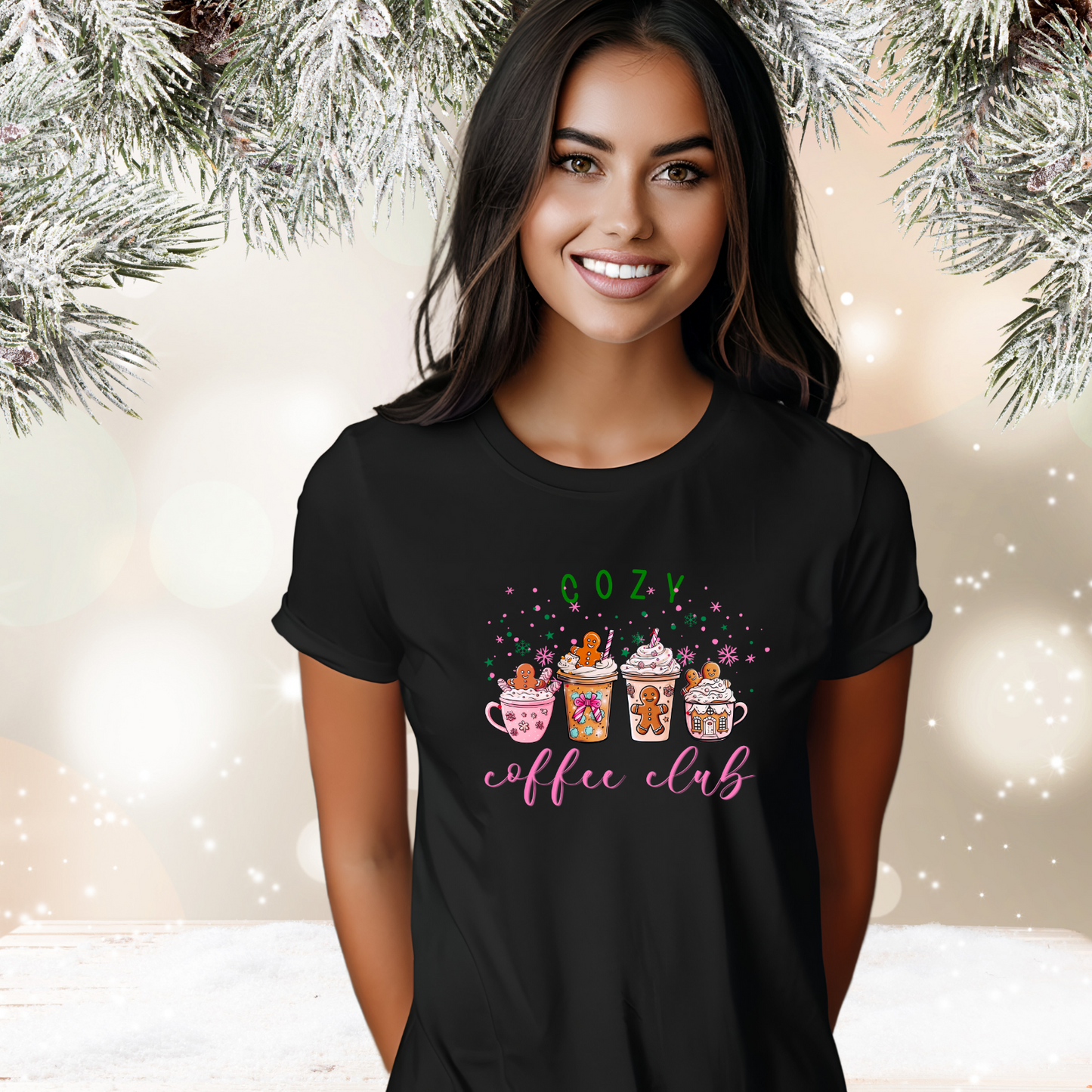 Cozy Coffee Club T-Shirt