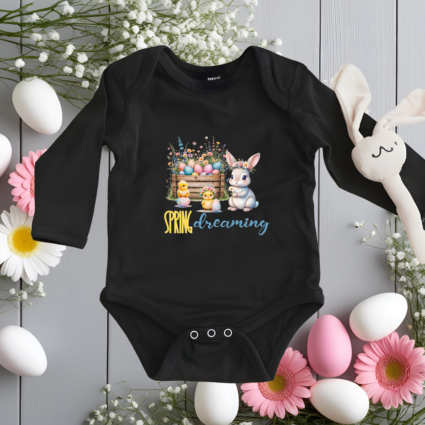 Spring Dreaming Infant Long Sleeve Onesie