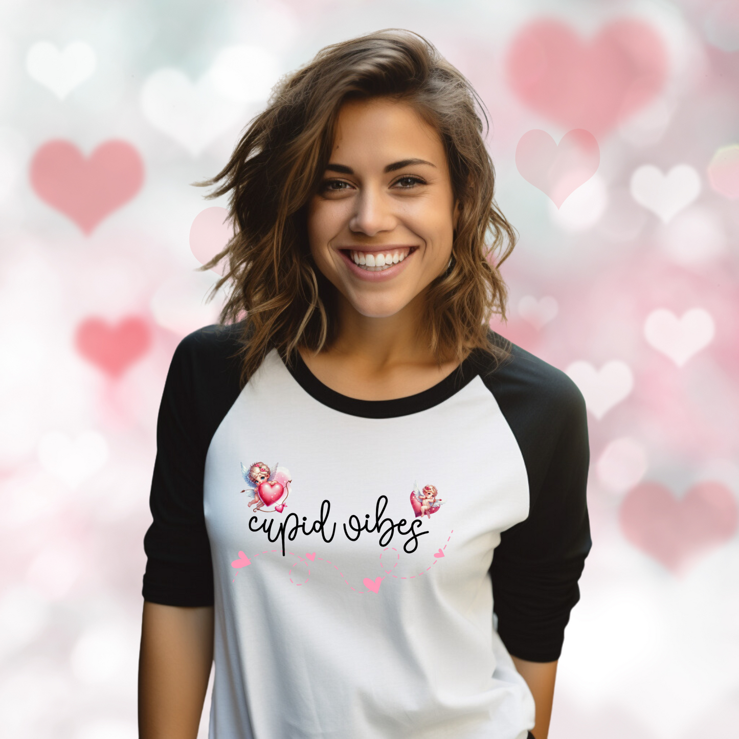 Cupid Vibes Baseball Tee