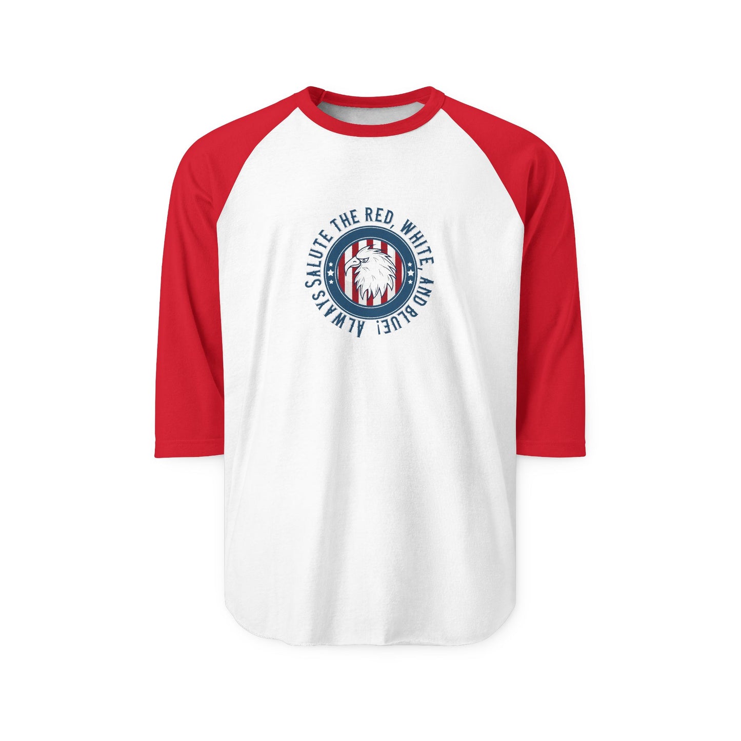 Always Salute Baseball Tee