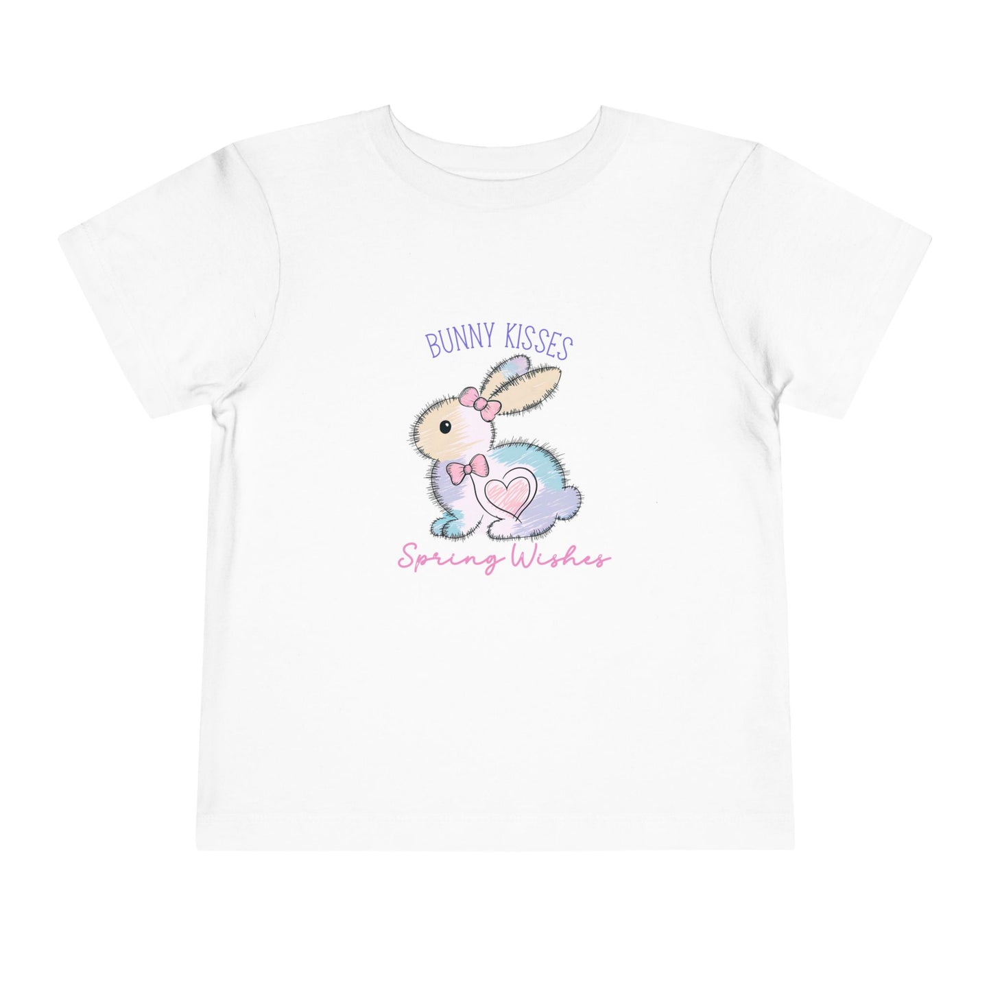 Bunny Kisses, Spring Wishes Toddler T-Shirt