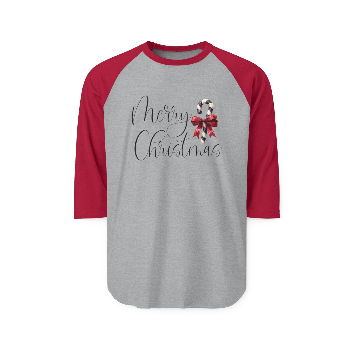 Merry Christmas Baseball Tee