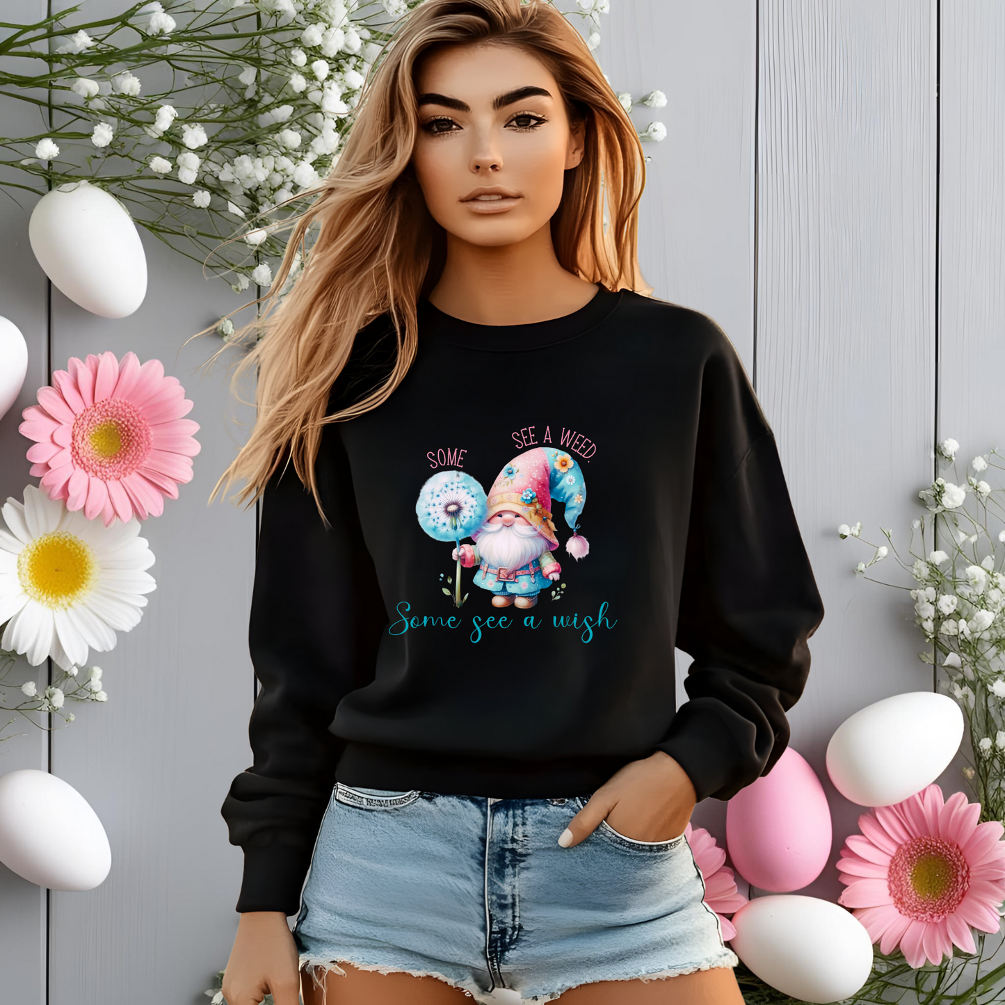 Some See A Wish Crewneck Sweatshirt