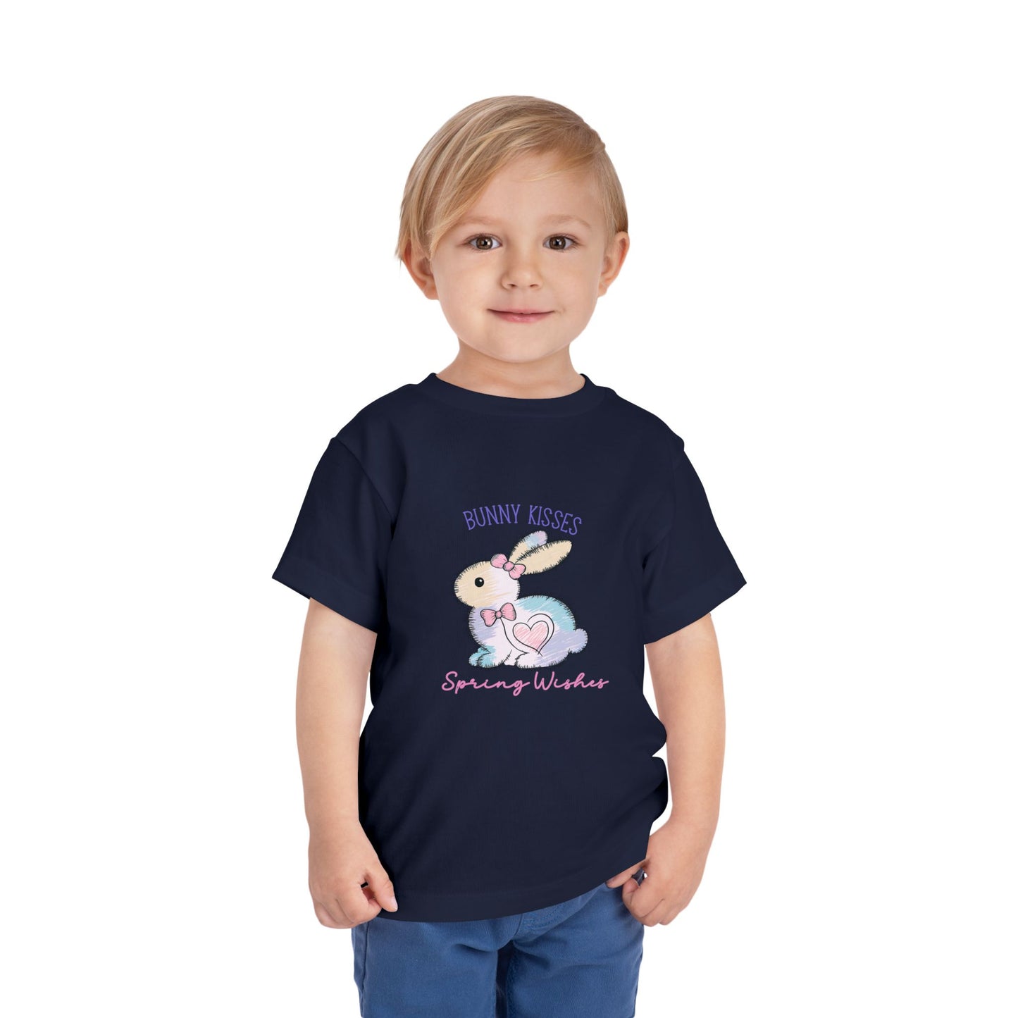 Bunny Kisses, Spring Wishes Toddler T-Shirt