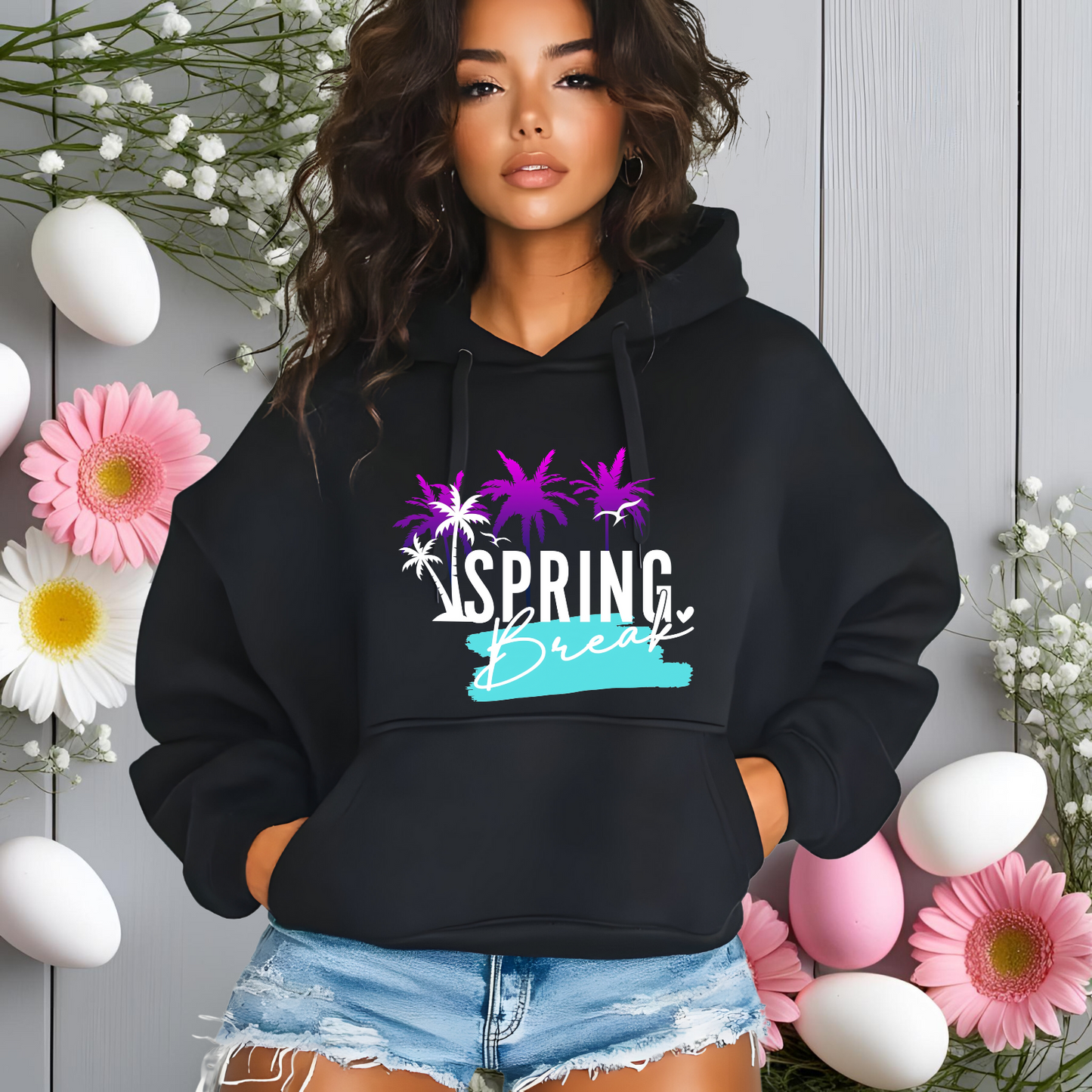 Spring Break Pullover Hoodie