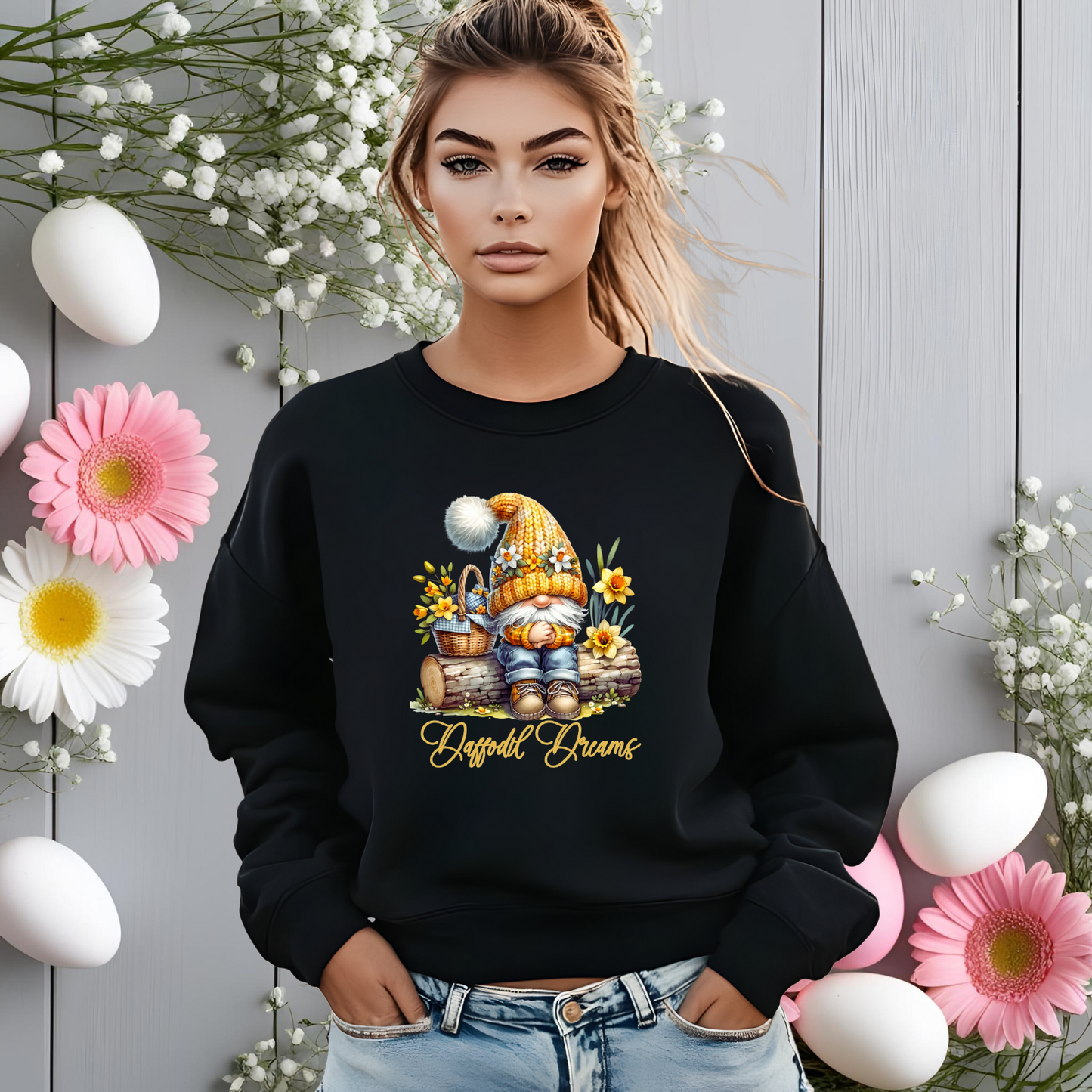 Daffodil Dreams Crewneck Sweatshirt