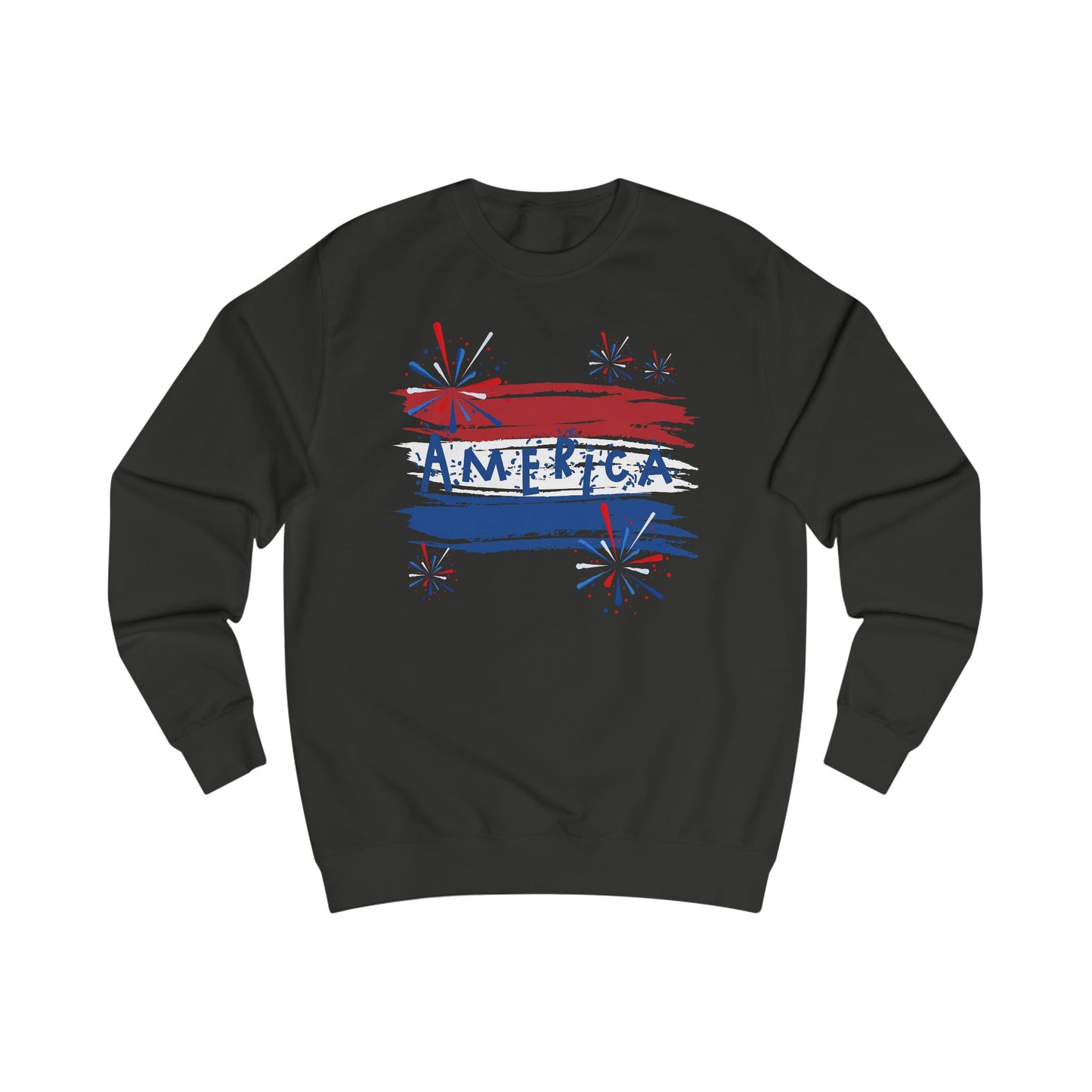 America Firework Burst Crewneck Sweatshirt