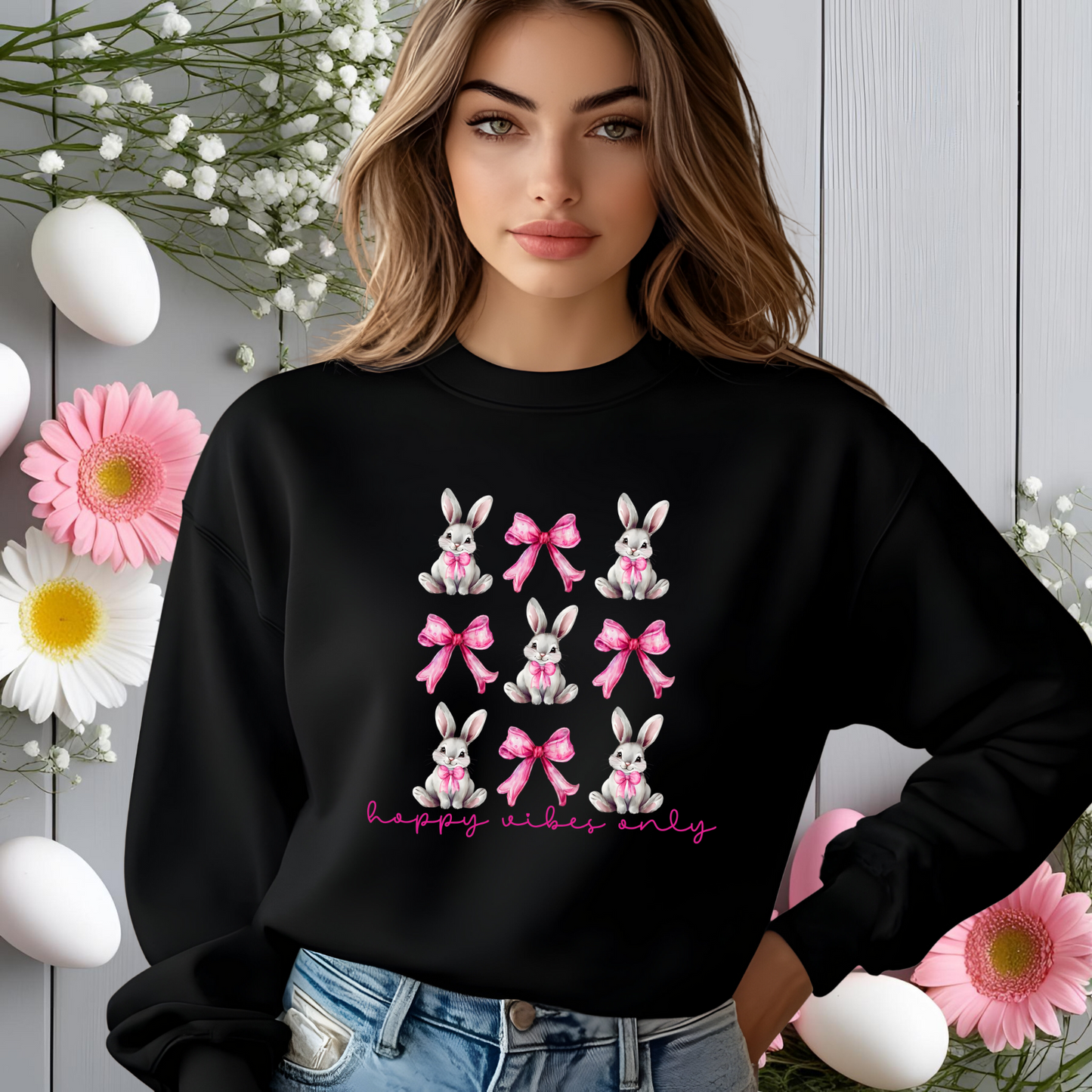 Hoppy Vibes Only Crewneck Sweatshirt