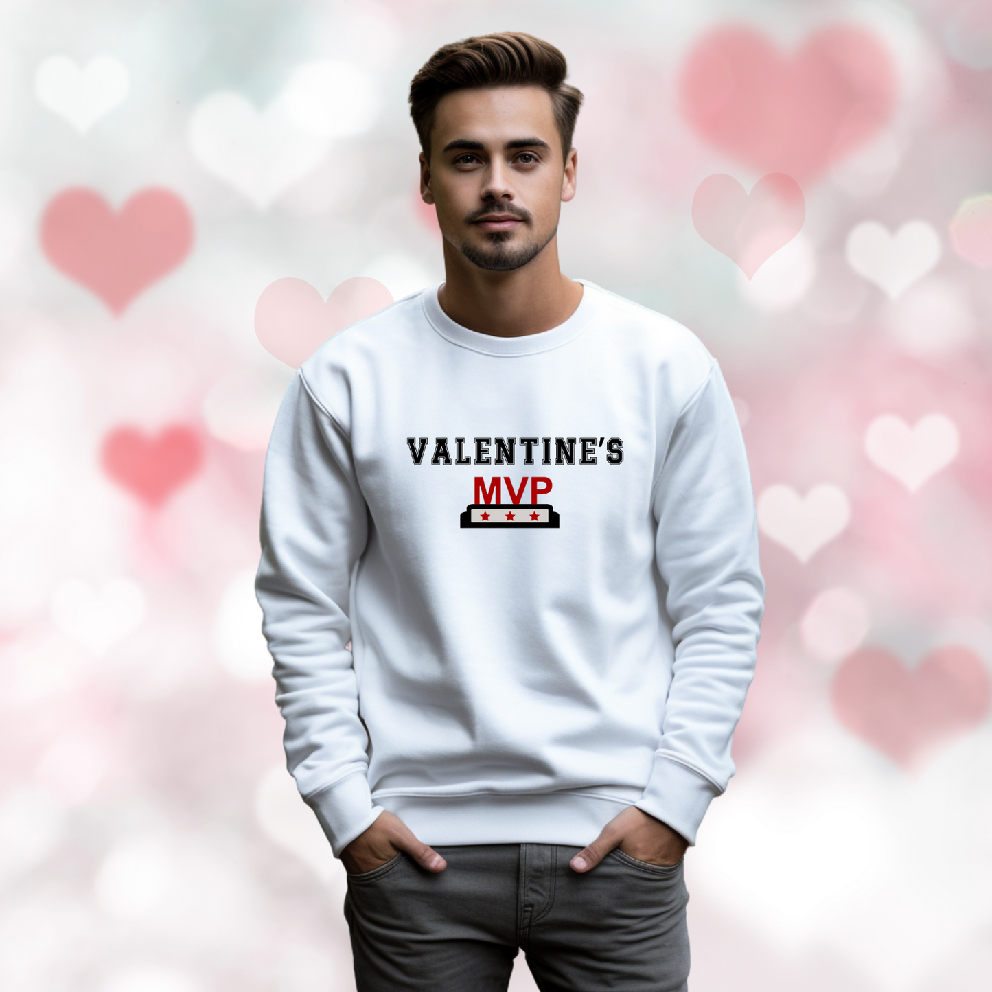 Valentine’s MVP Crewneck Sweatshirt