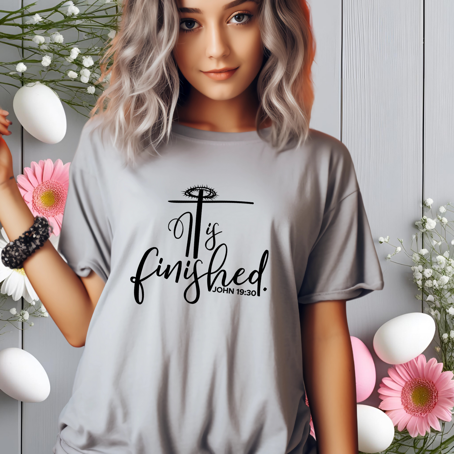 It Is Finished John 19:30 T-Shirt