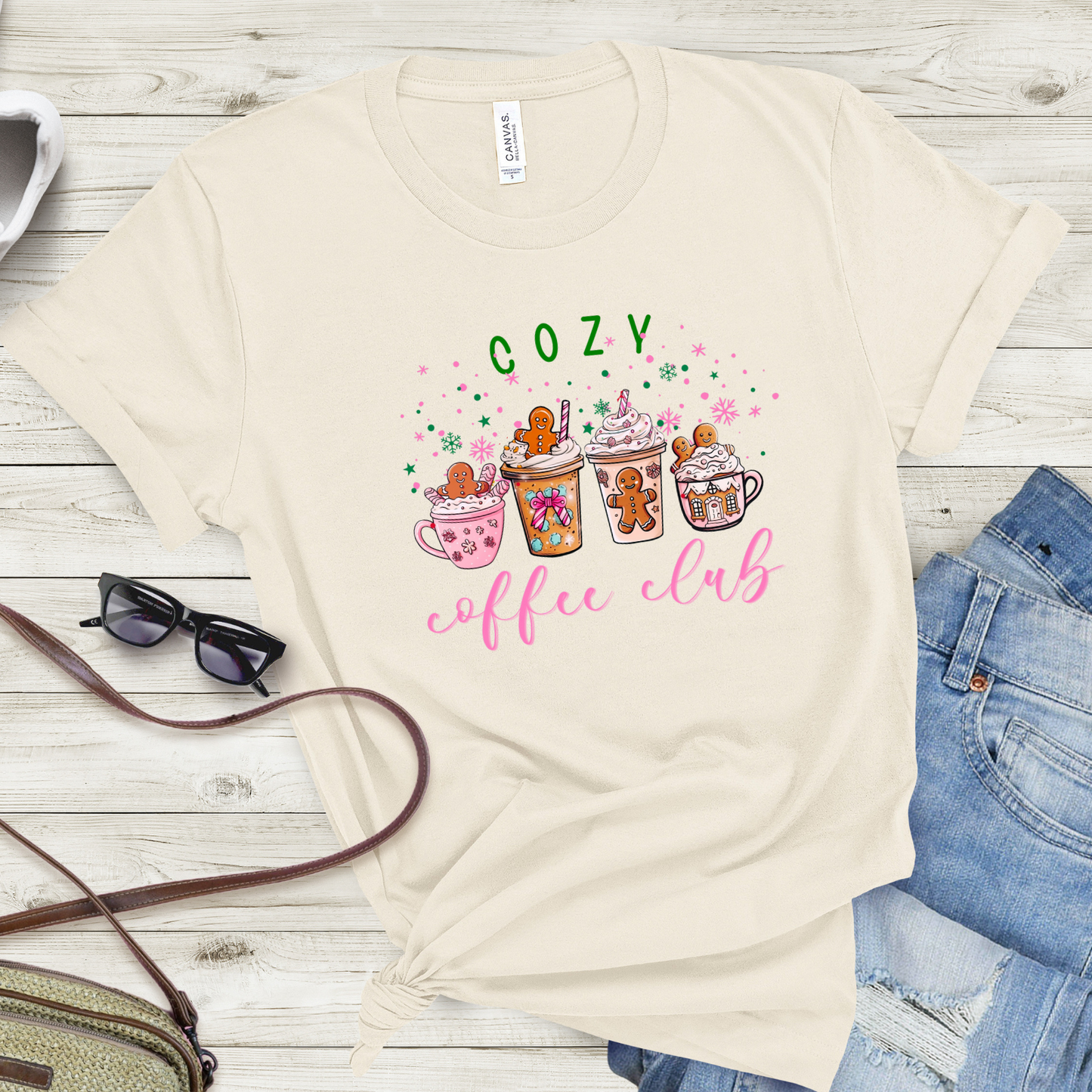 Cozy Coffee Club T-Shirt