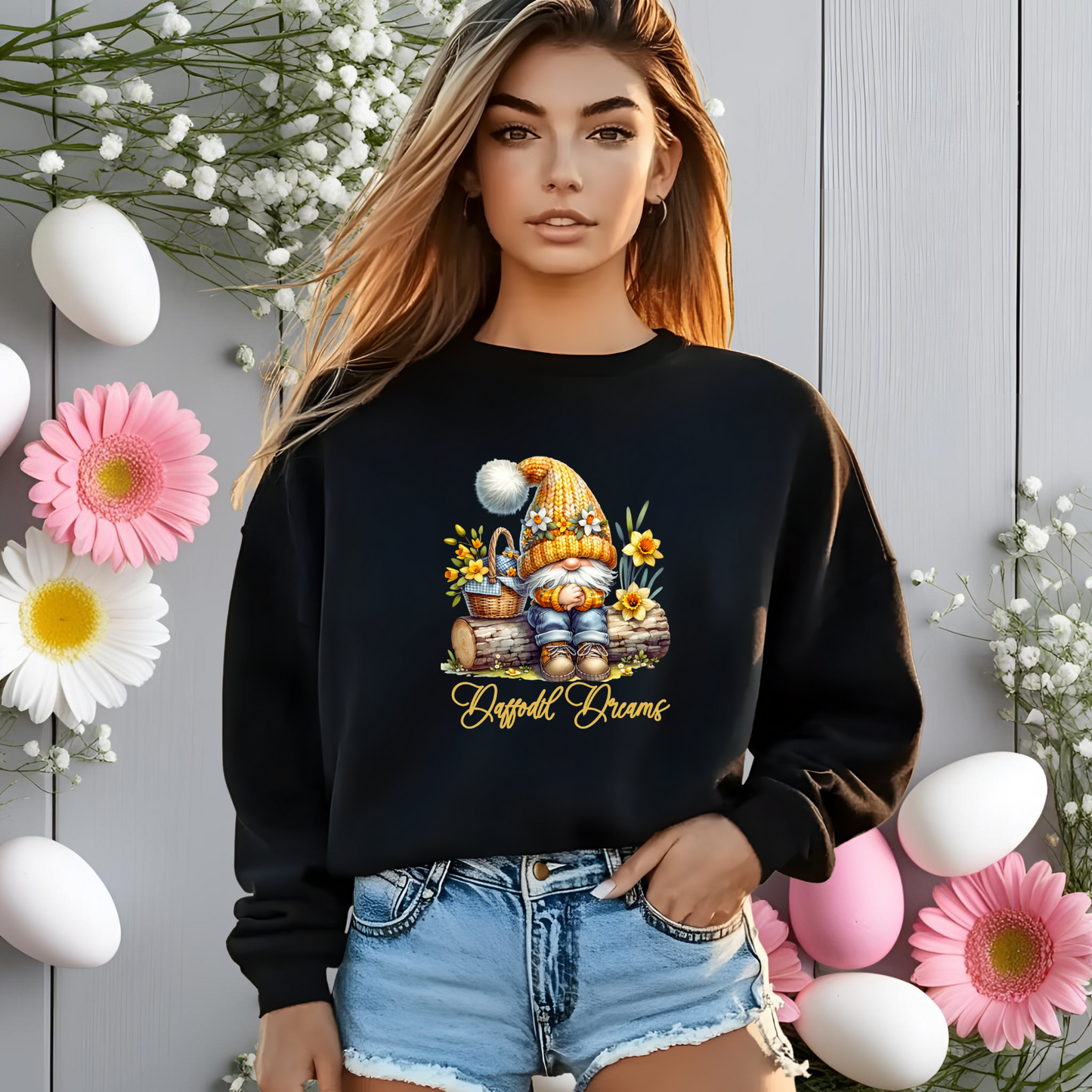 Daffodil Dreams Crewneck Sweatshirt