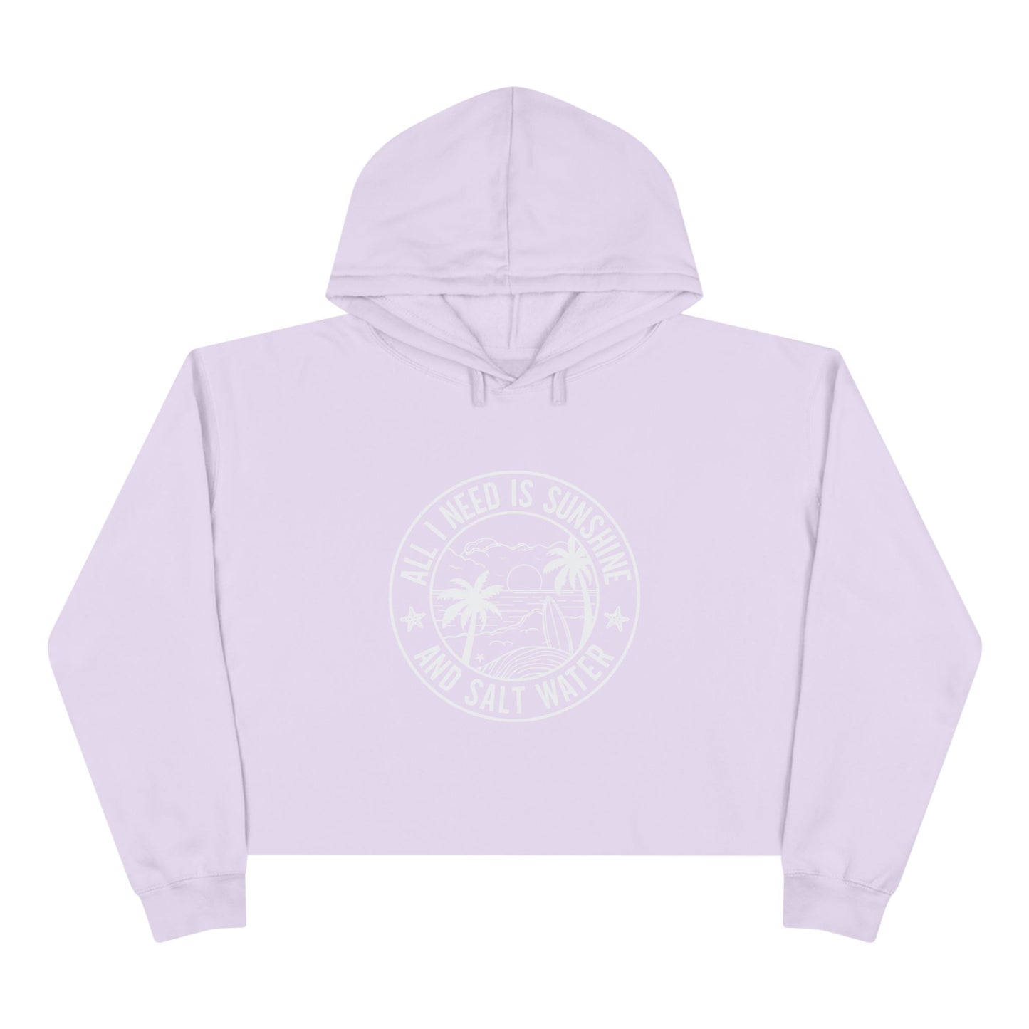 Sunshine and Saltwater Crop Hoodie