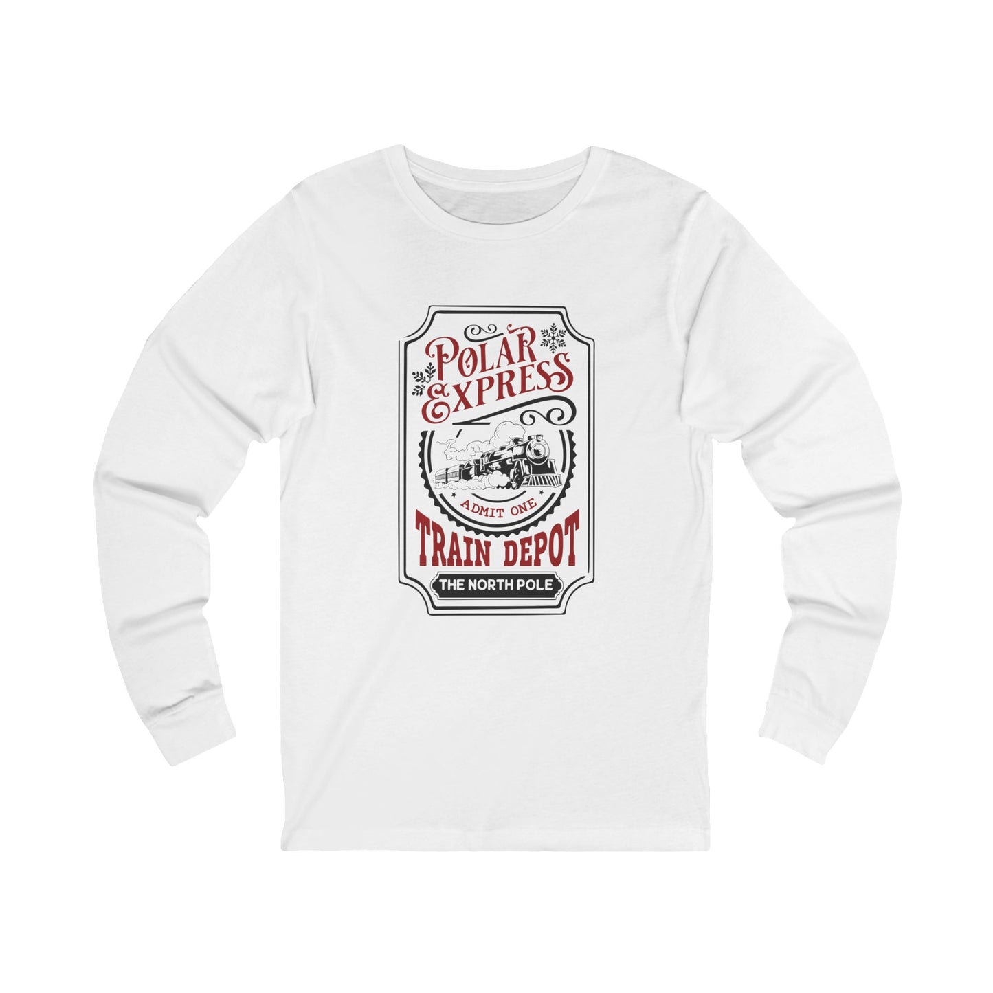 Polar Express Train Depot Long Sleeve Tee