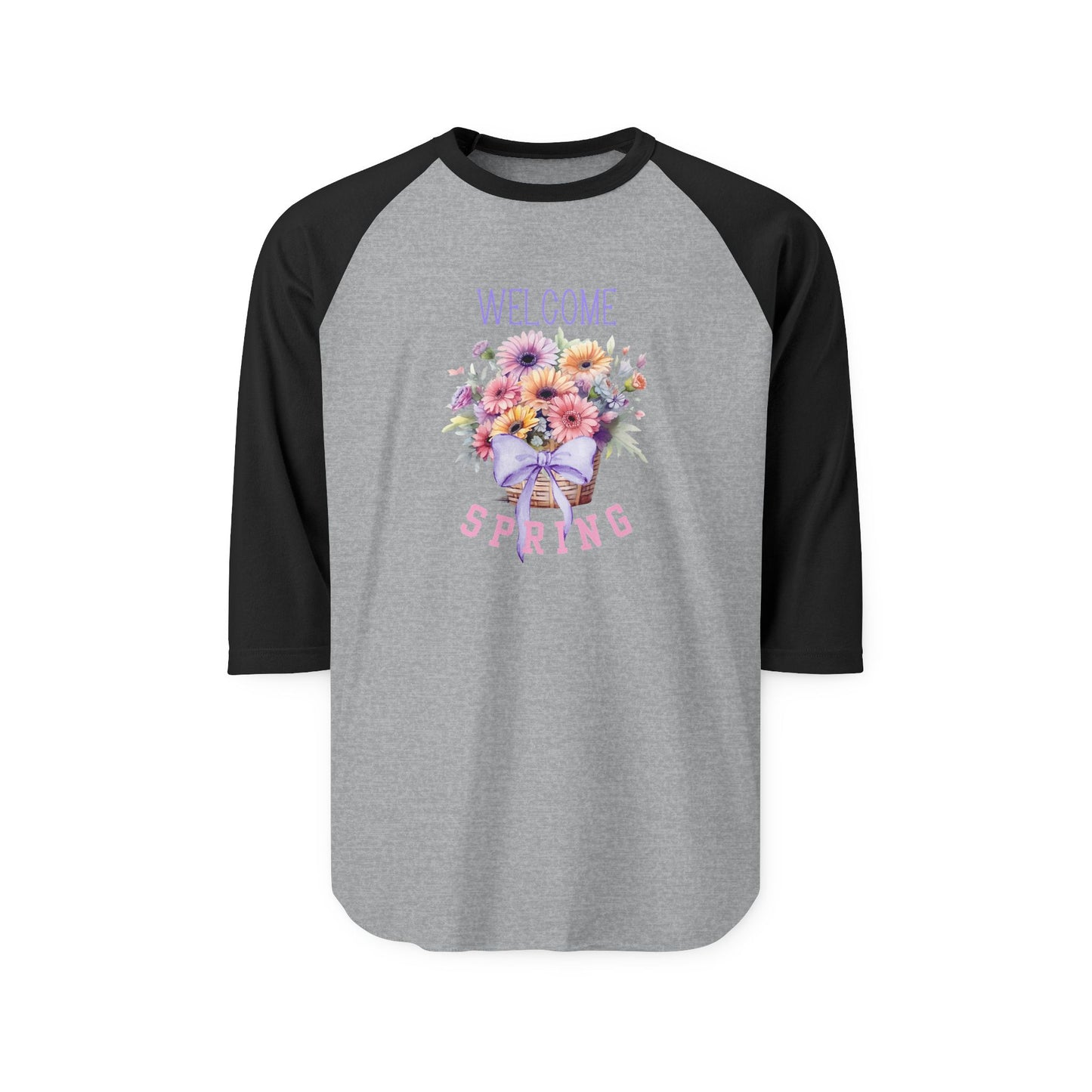 Welcome Spring Baseball Tee