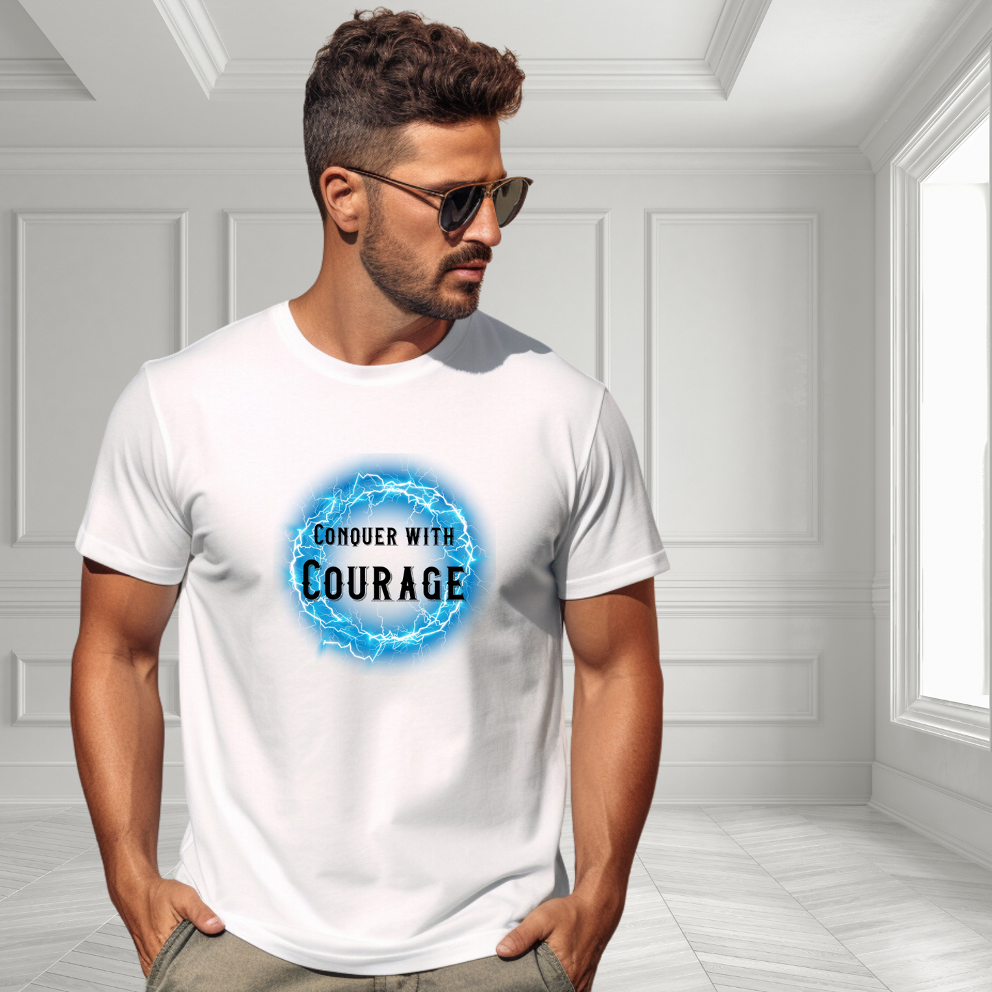 Conquer with Courage T-Shirt