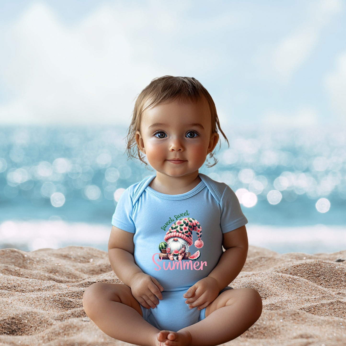 Sweet Sweet Summer Infant Short Sleeve Onesie