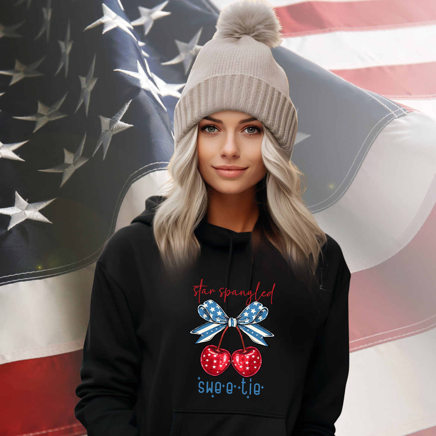 Star-Spangled Sweetie Pullover Hoodie