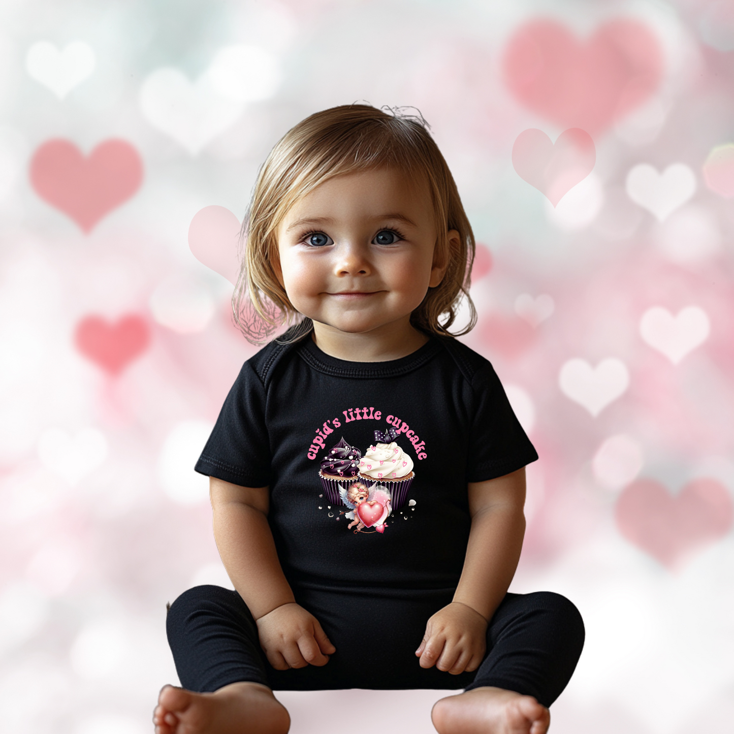 Cupid’s Little Cupcake Infant Short Sleeve Onesie