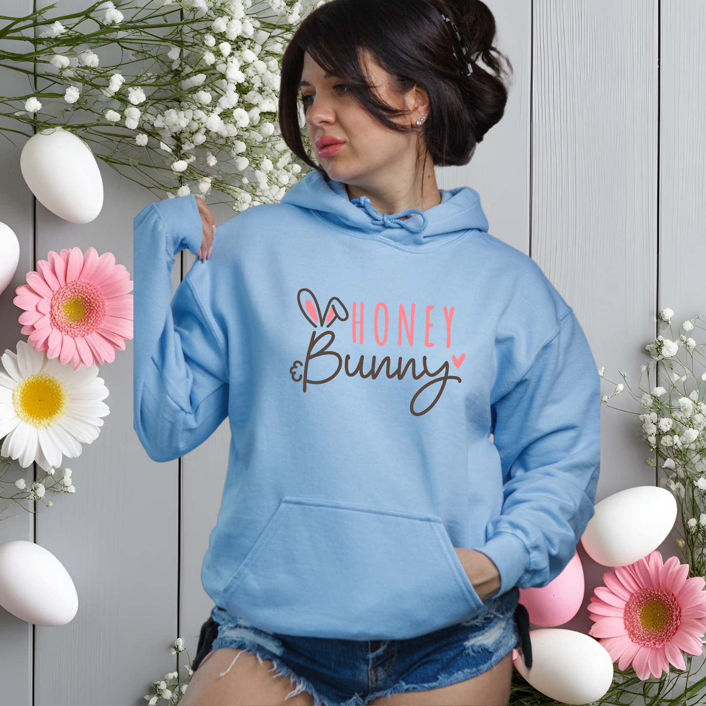 Honey Bunny Pullover Hoodie