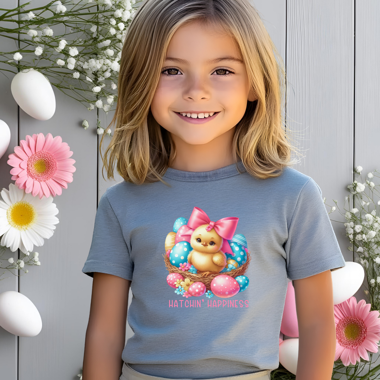 Hatchin’ Happiness Kids T-Shirt