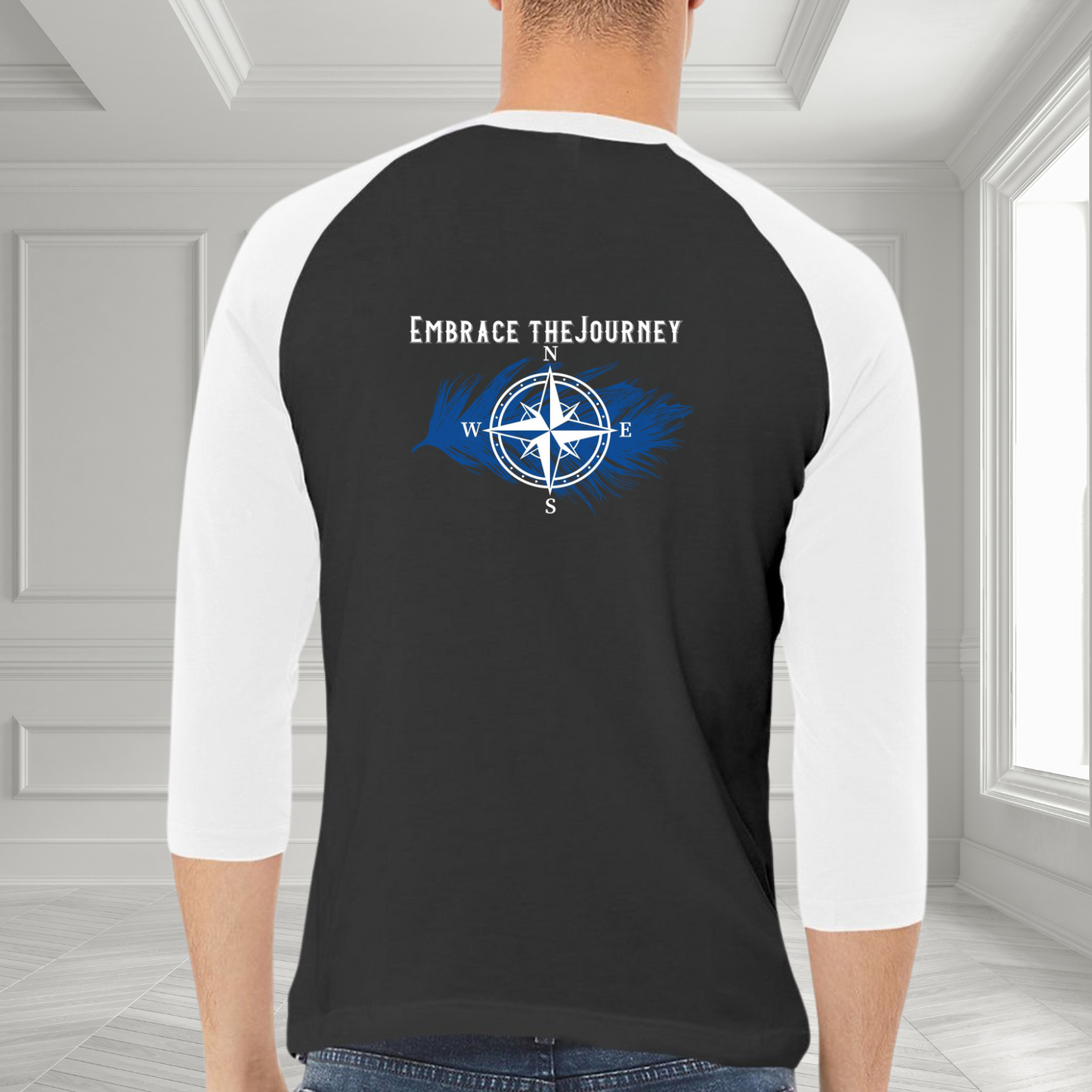 Embrace The Journey Baseball Tee