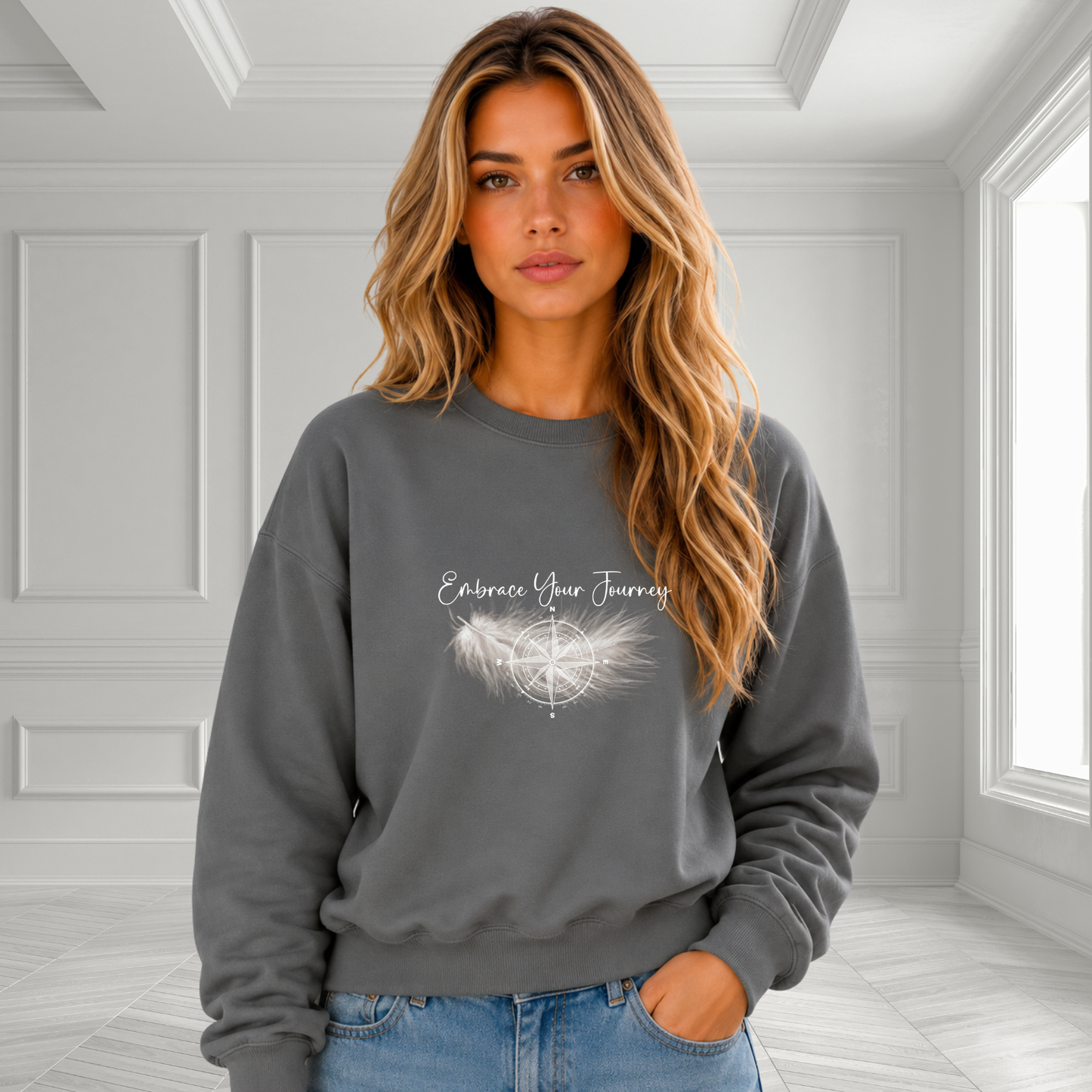 Embrace Your Journey Crewneck Sweatshirt