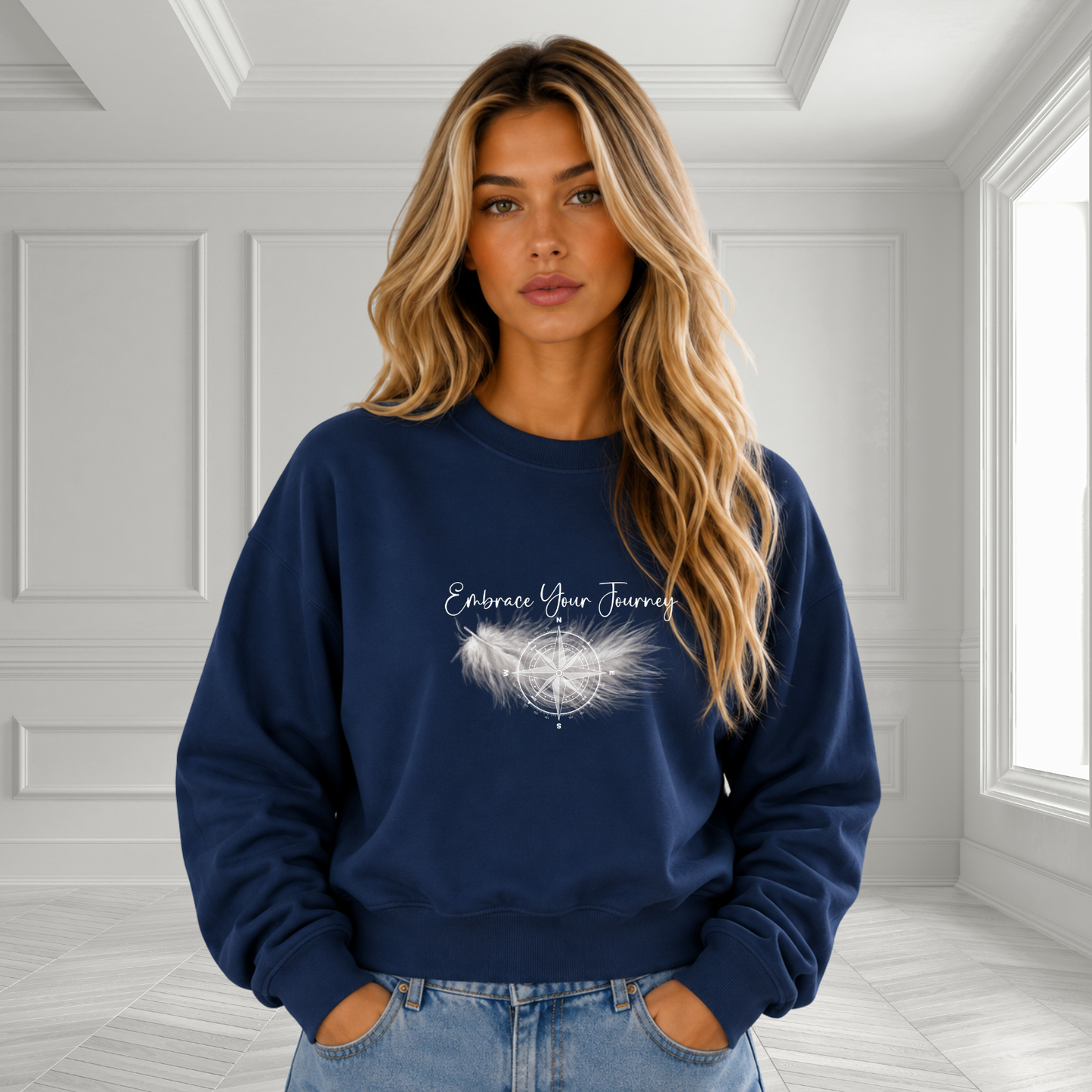 Embrace Your Journey Crewneck Sweatshirt