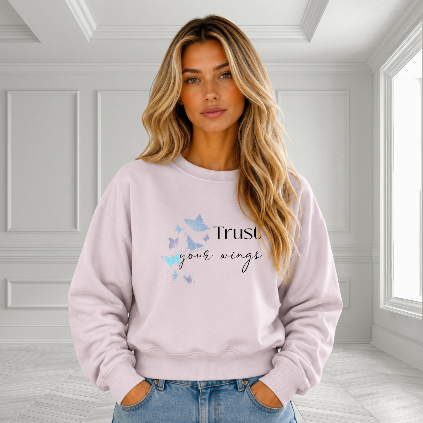 Trust Your Wings Crewneck Sweatshirt