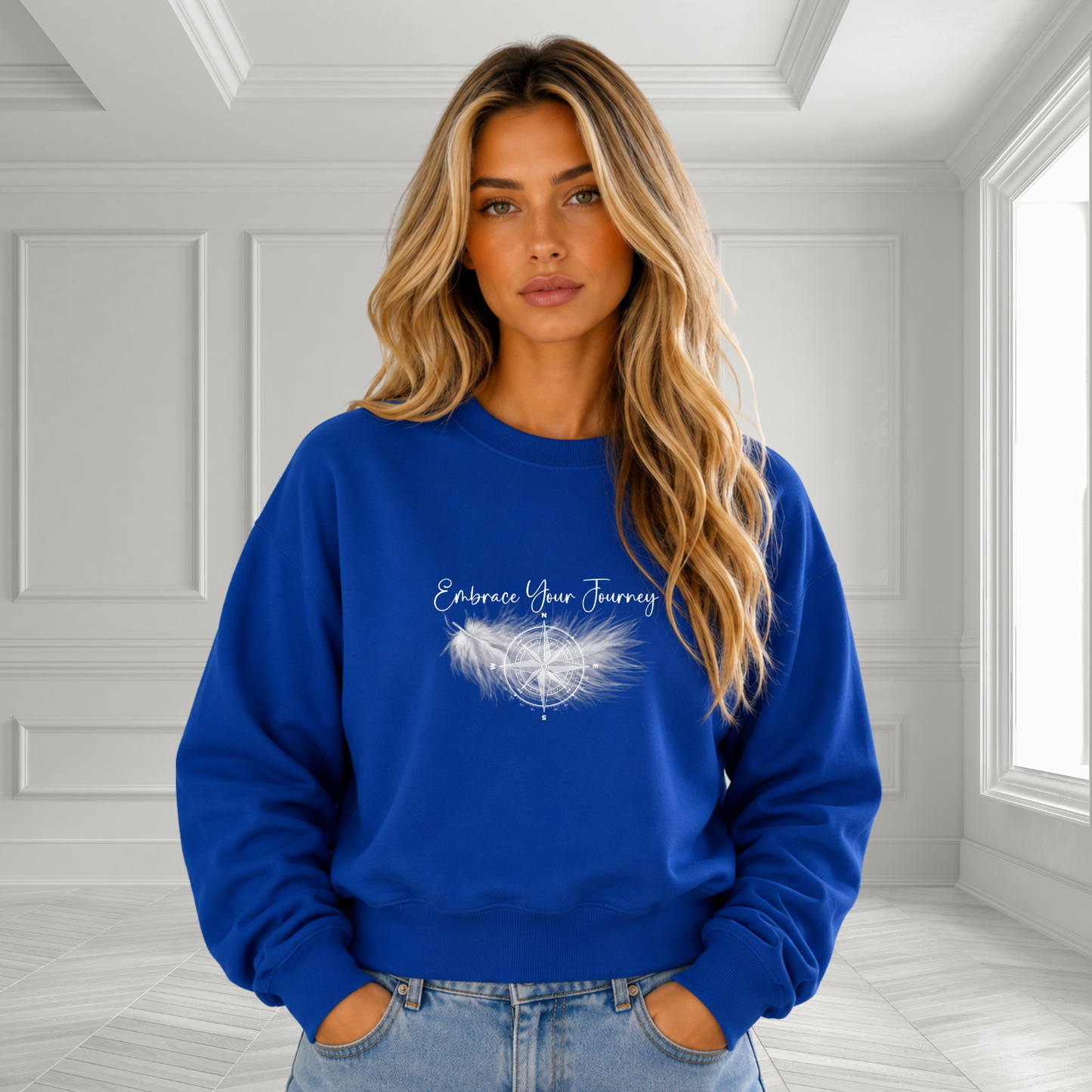 Embrace Your Journey Crewneck Sweatshirt