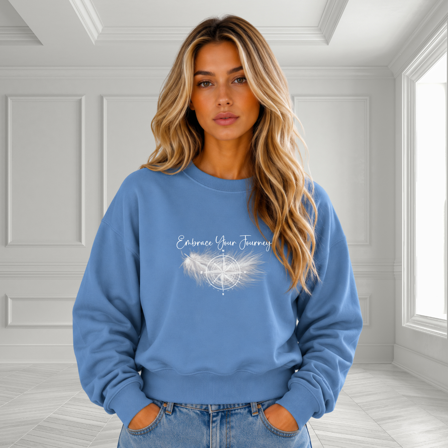 Embrace Your Journey Crewneck Sweatshirt