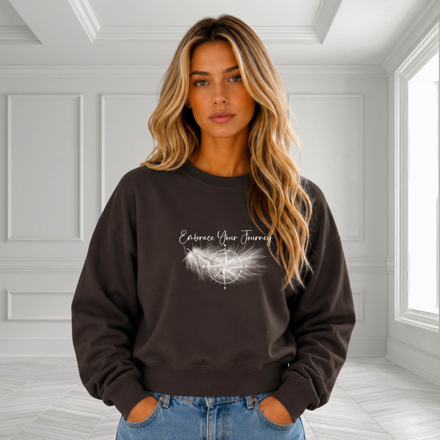 Embrace Your Journey Crewneck Sweatshirt