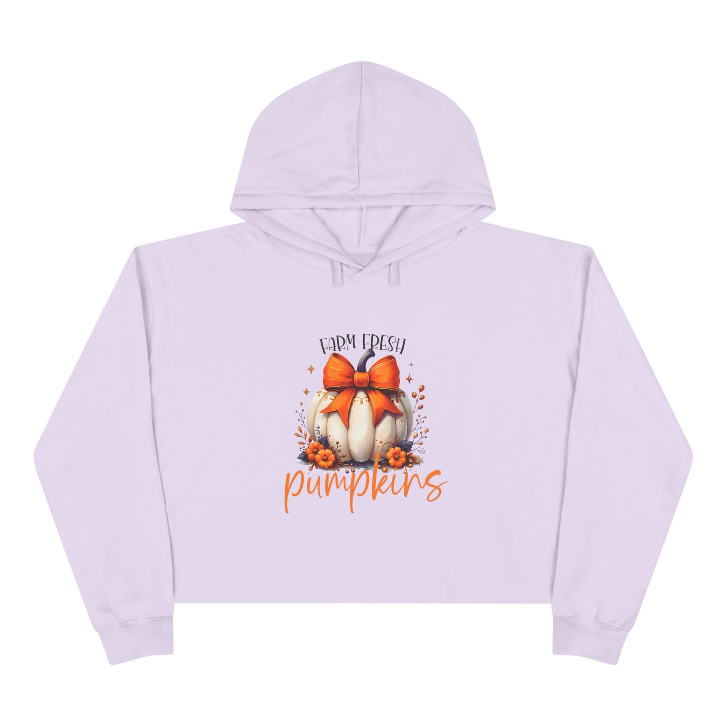 Farm Fresh Pumpkins Crop Hoodie