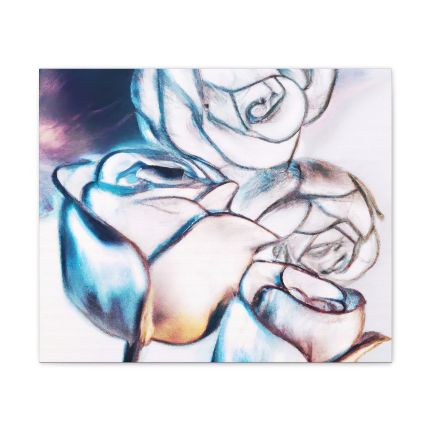 Cheerful Bloom Canvas Wall Art