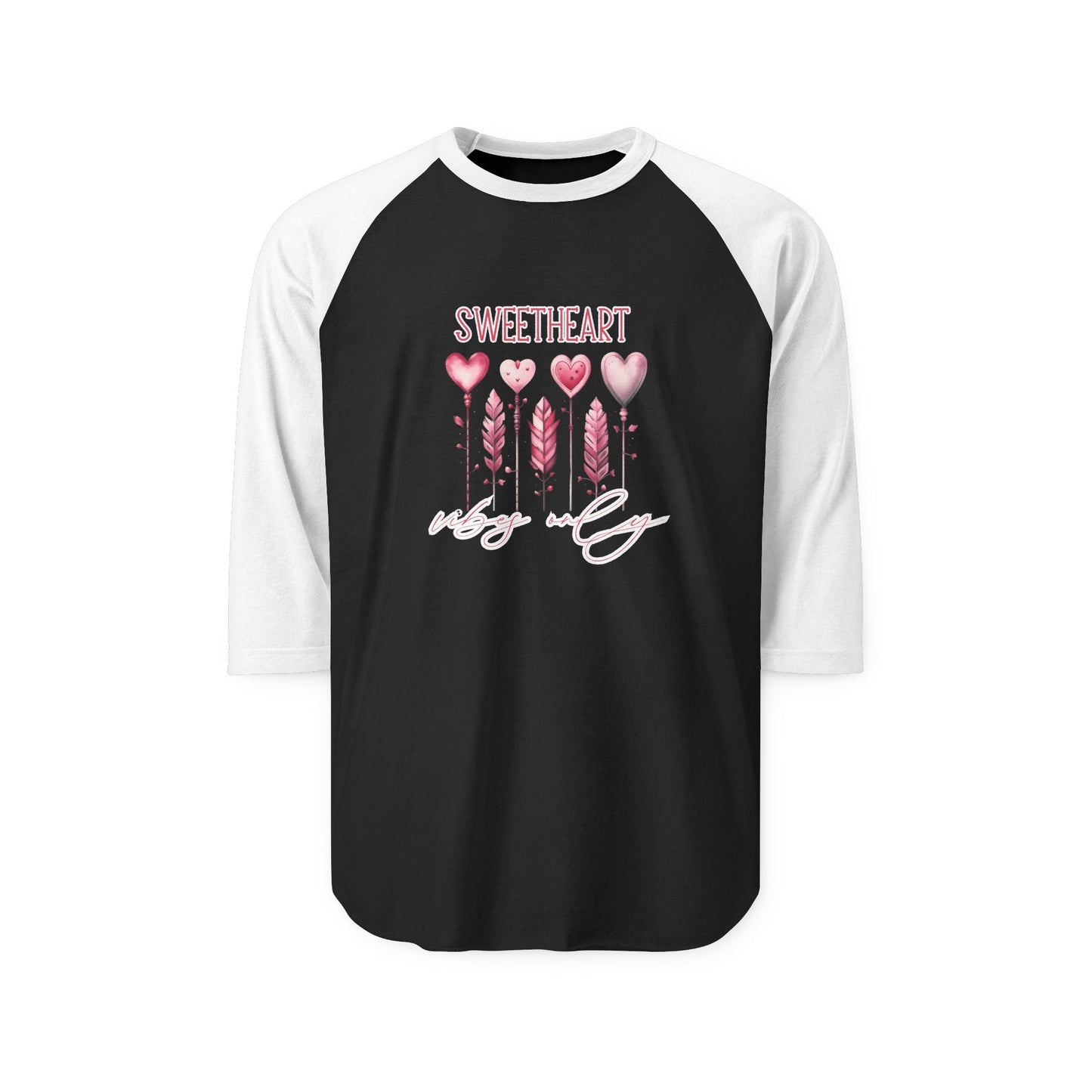 Sweetheart Vibes Only Baseball Tee