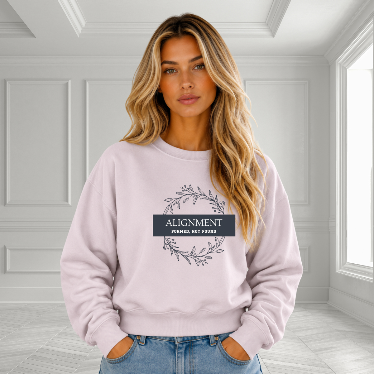 Alignment -Formed, Not Found Crewneck Sweatshirt