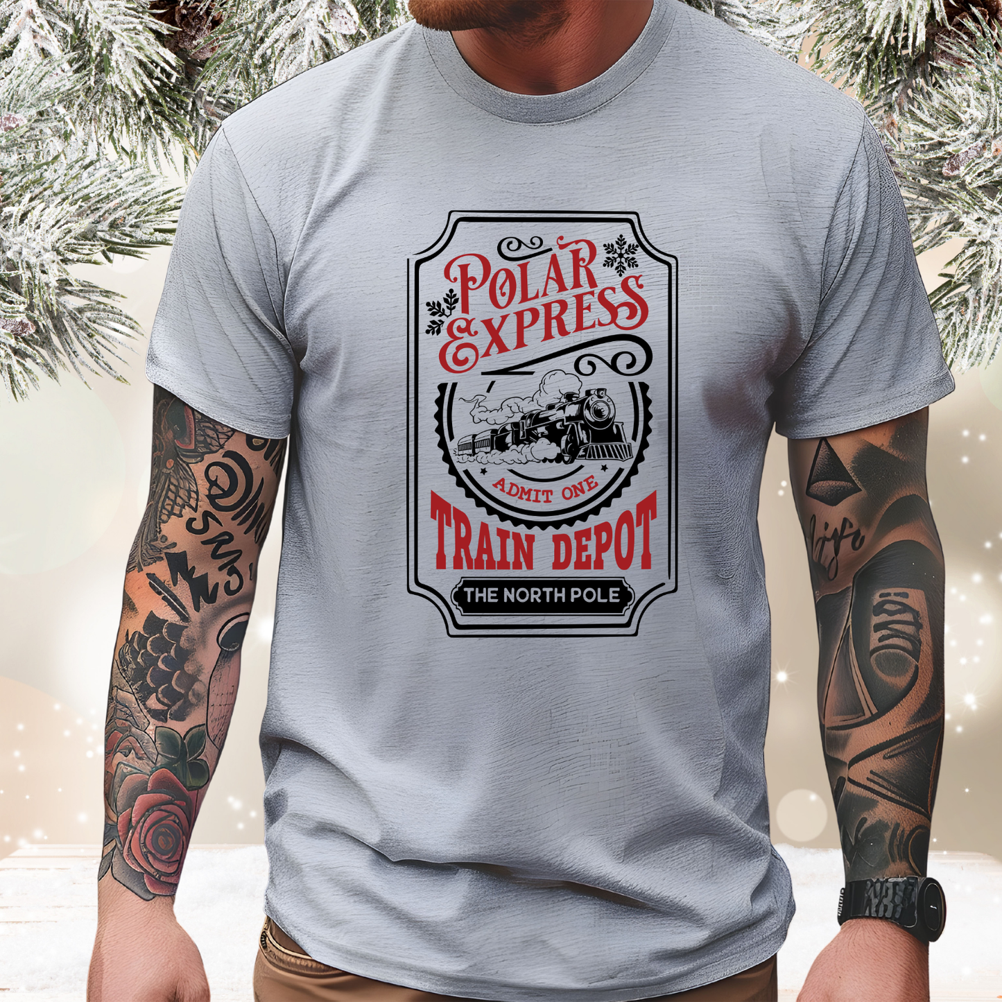 Polar Express Train Depot T‑Shirt