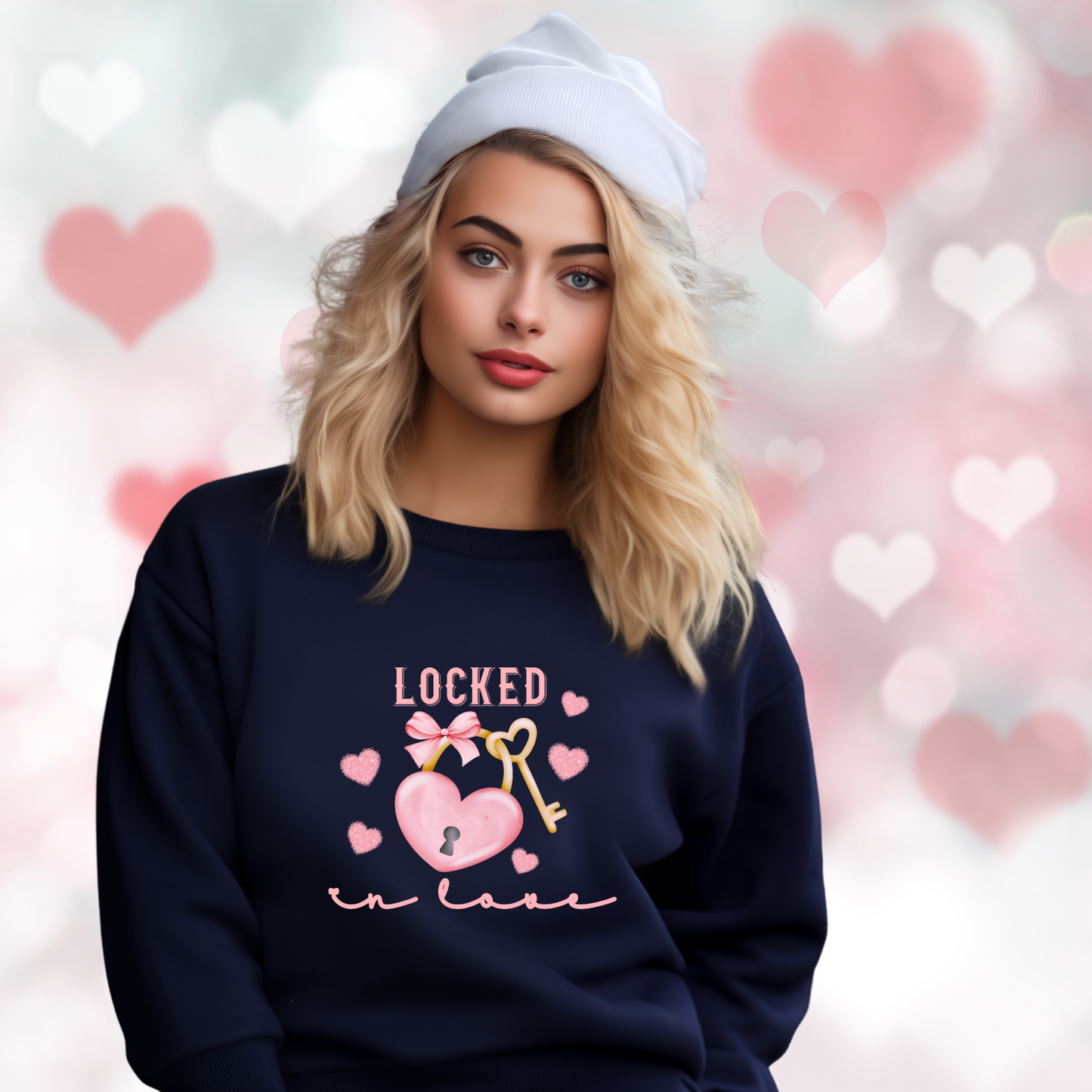 Locked in Love Crewneck Sweatshirt