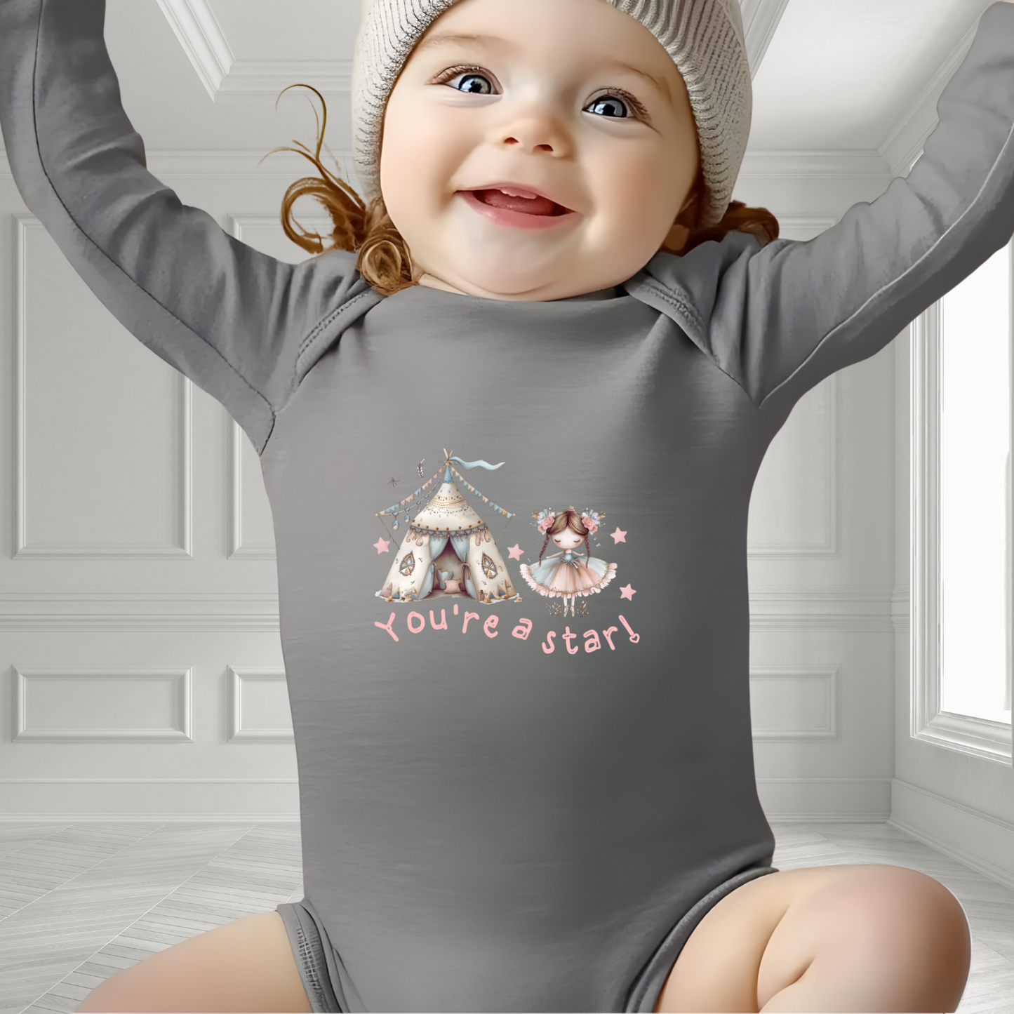 You’re A Star Infant Long Sleeve Onesie