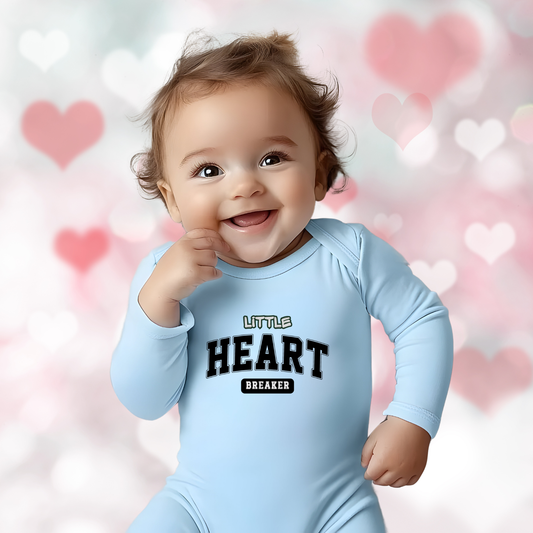 Little Heart Breaker Infant Long Sleeve Onesie
