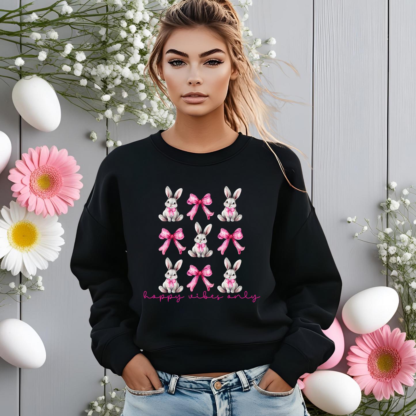 Hoppy Vibes Only Crewneck Sweatshirt