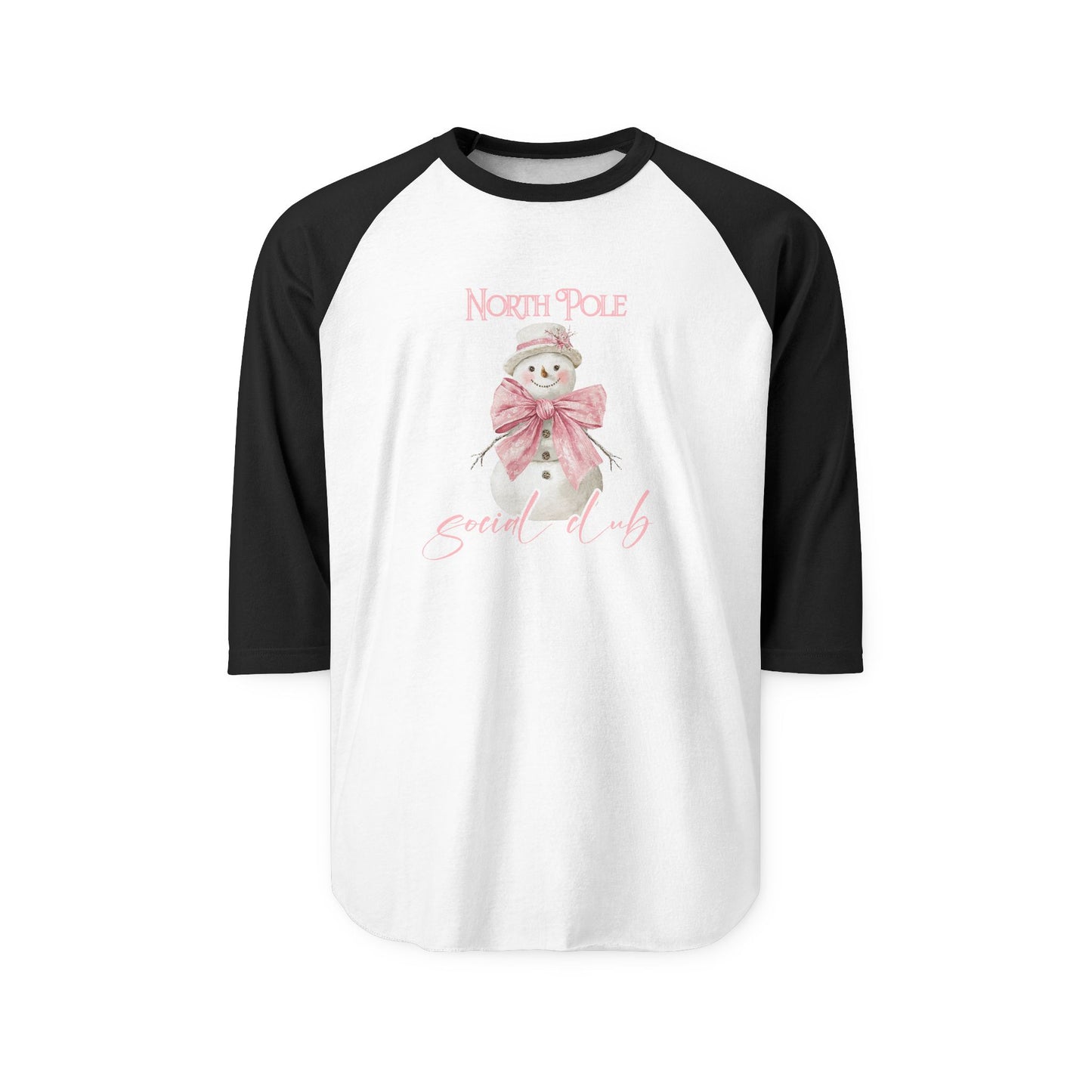North Pole Social Club Baseball Tee