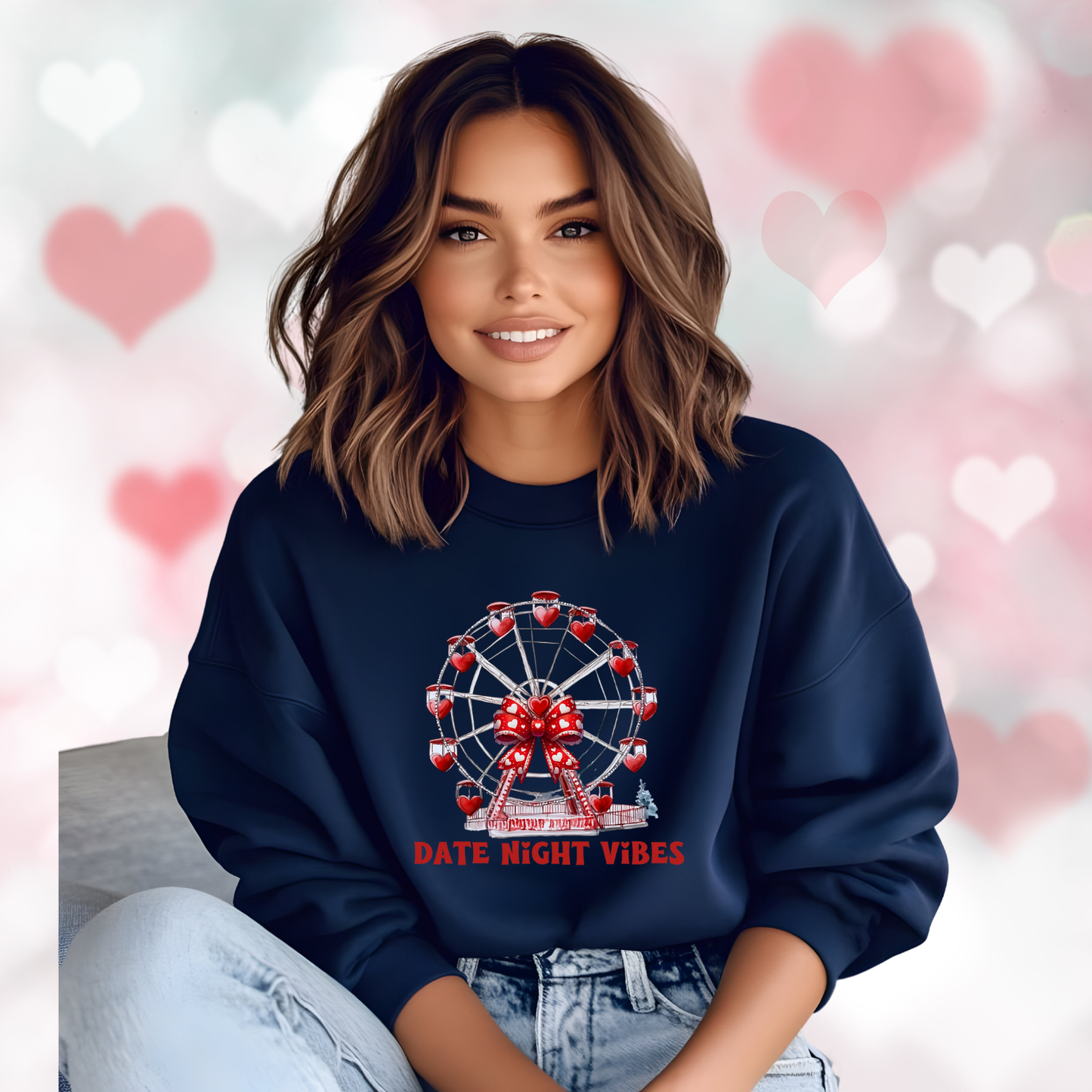 Date Night Vibes Crewneck Sweatshirt