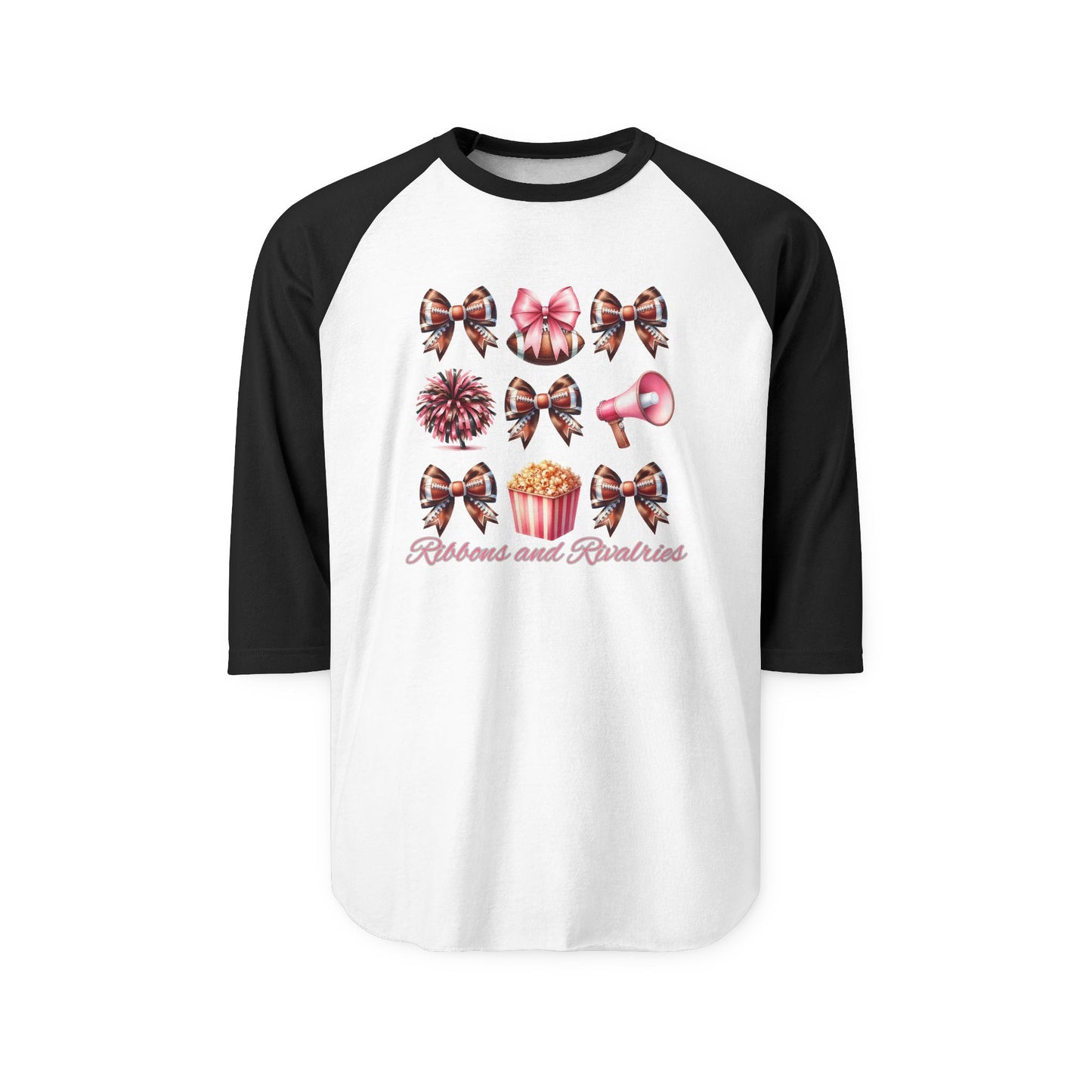 Ribbons & Rivalries Baseball Tee