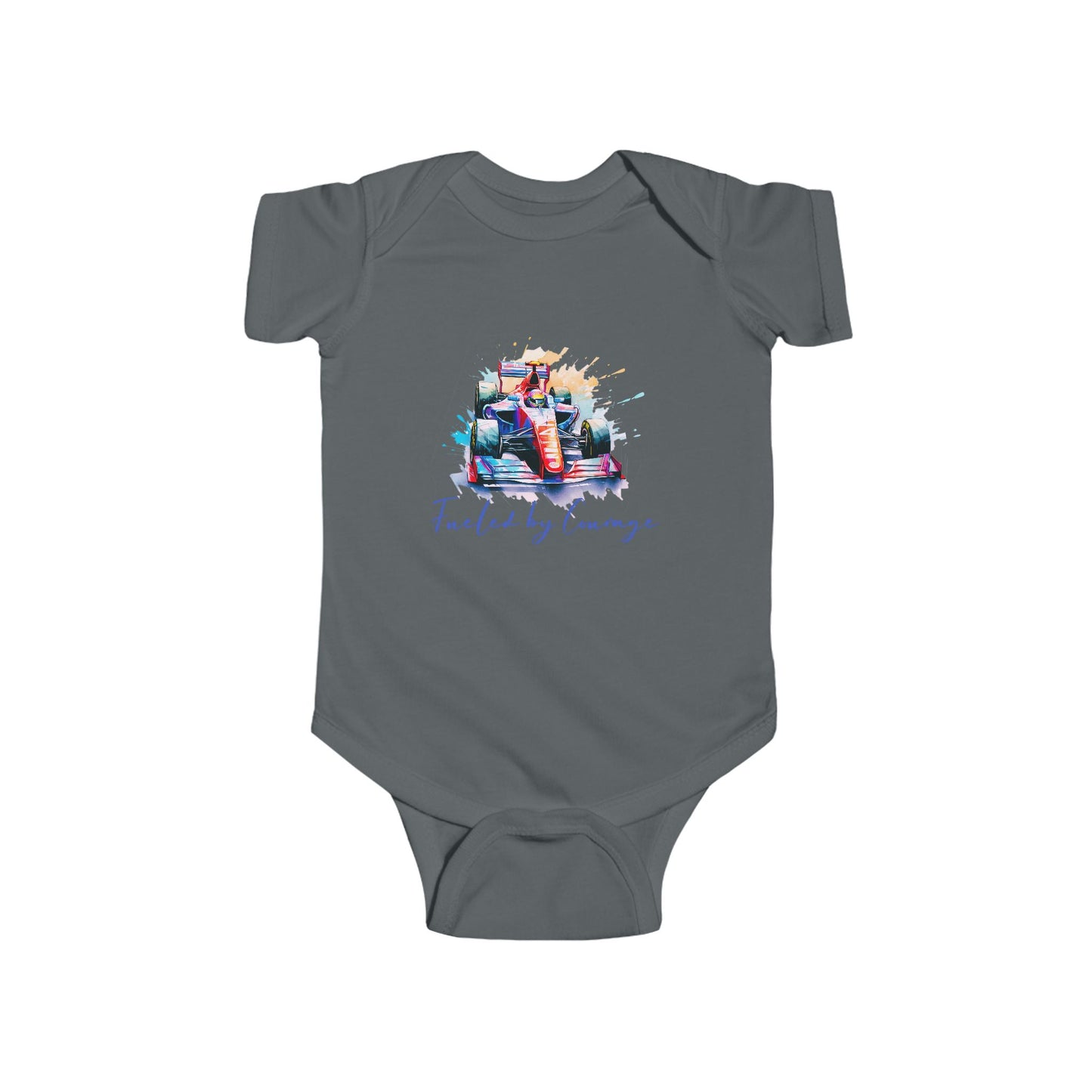 Fueled By Courage Infant Short Sleeve Onesie