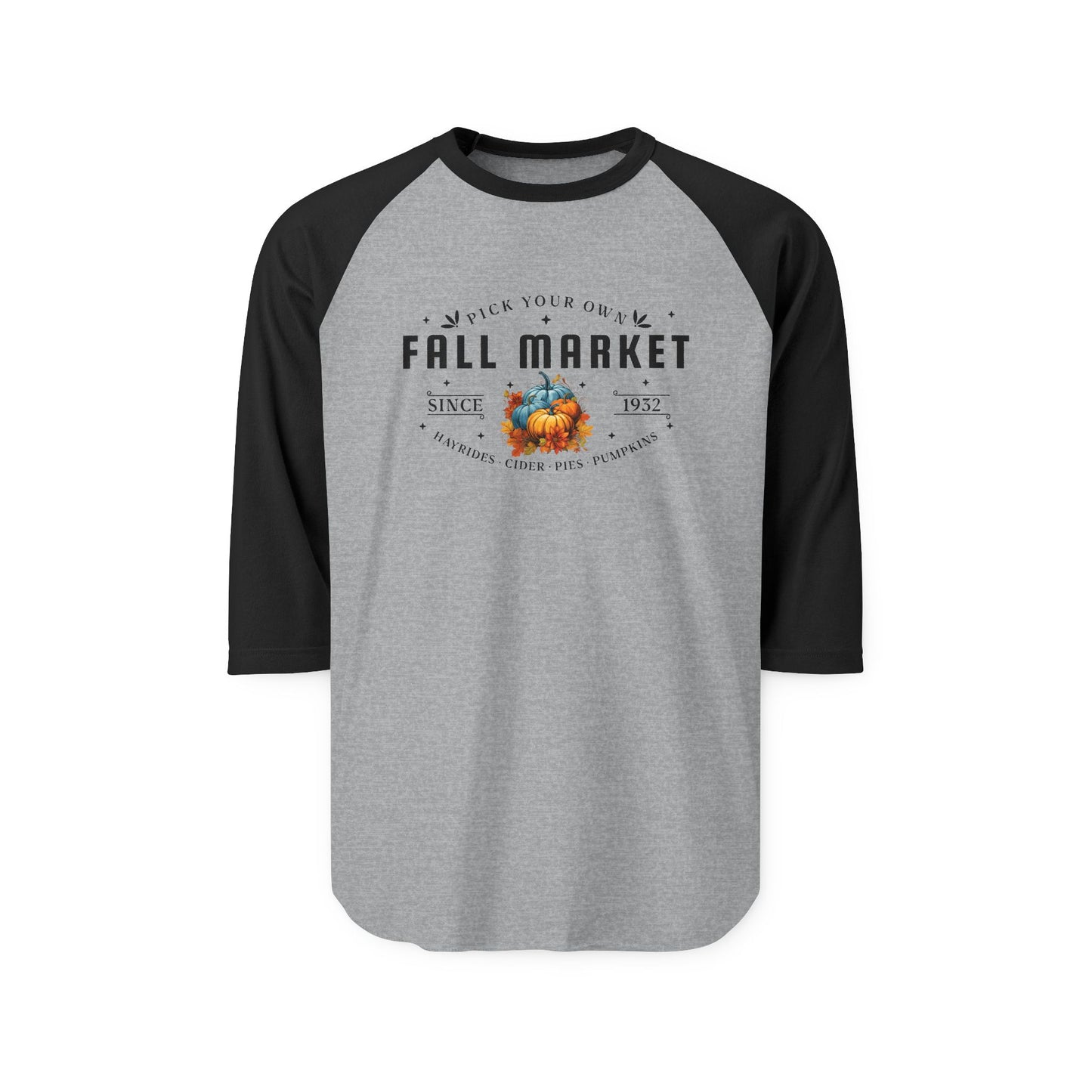 Fall Market Baseball Tee