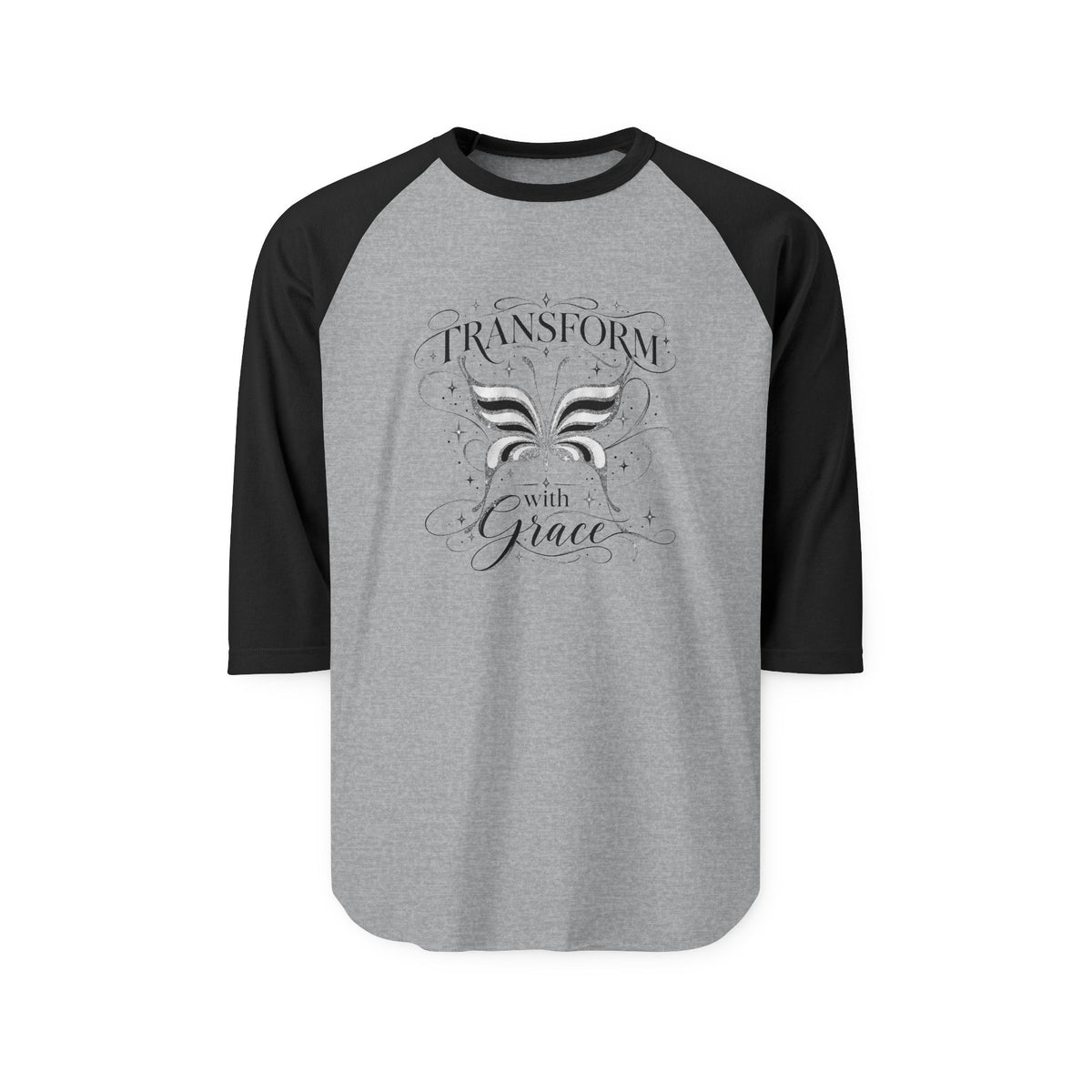 Transform With Grace Baseball Tee