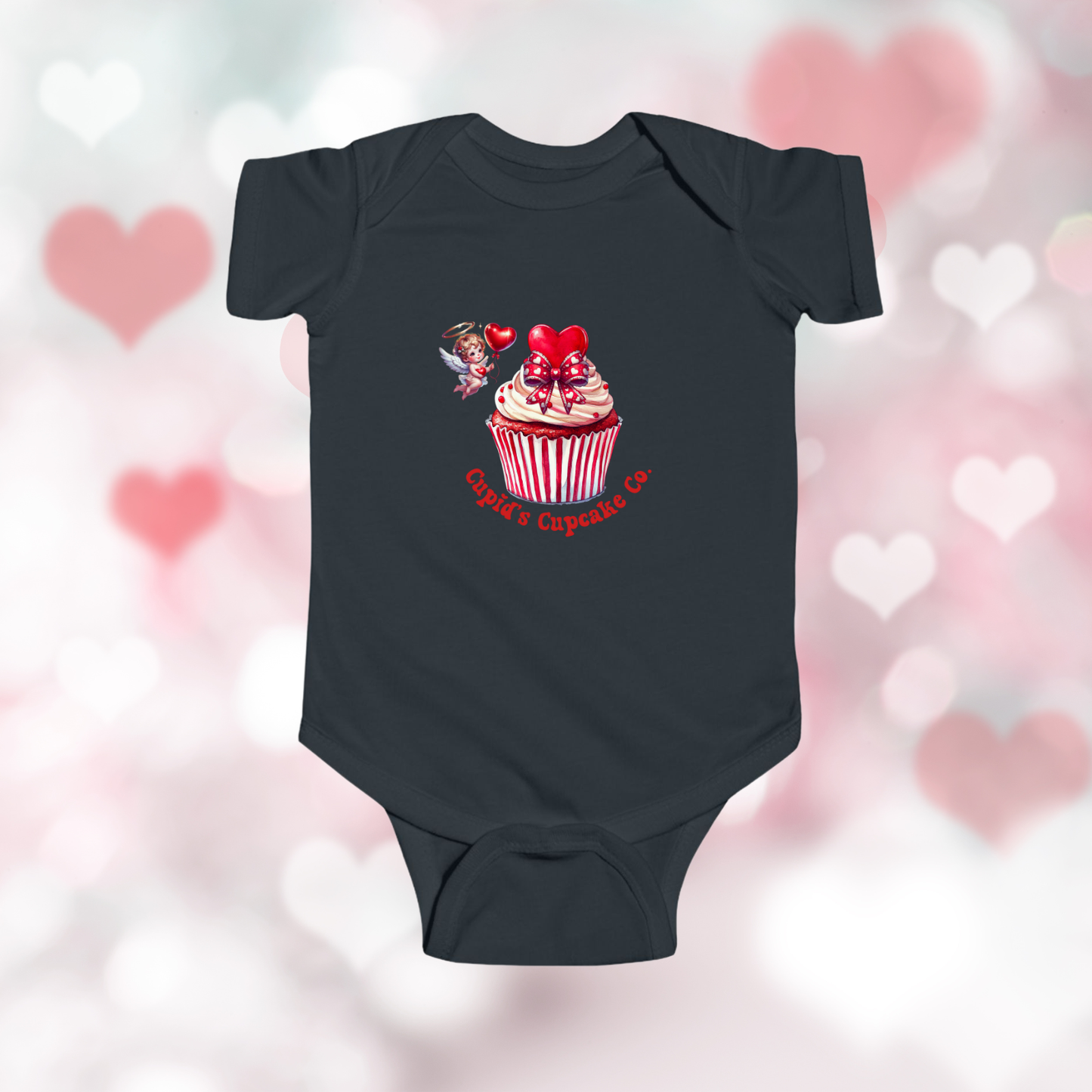 Cupid’s Cupcake Co. Infant Short Sleeve Onesie