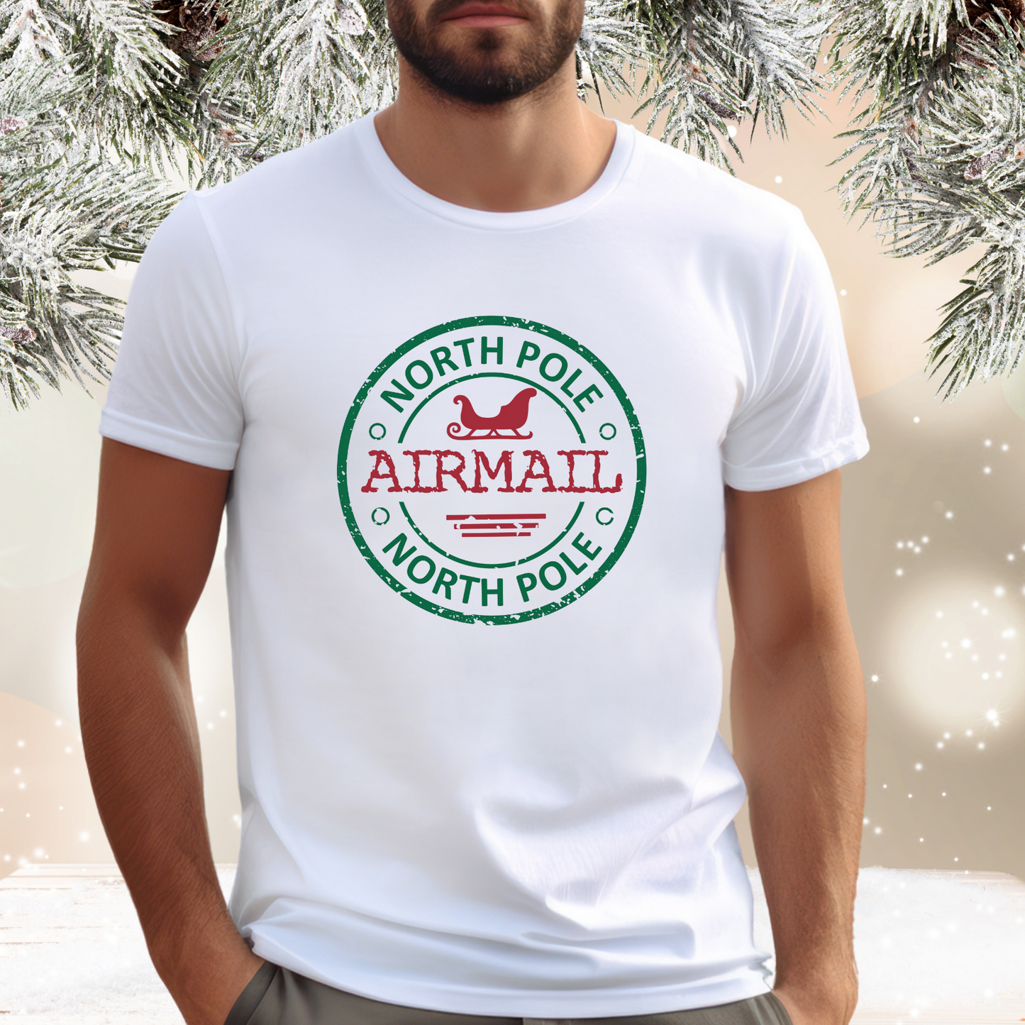 North Pole Airmail T‑Shirt