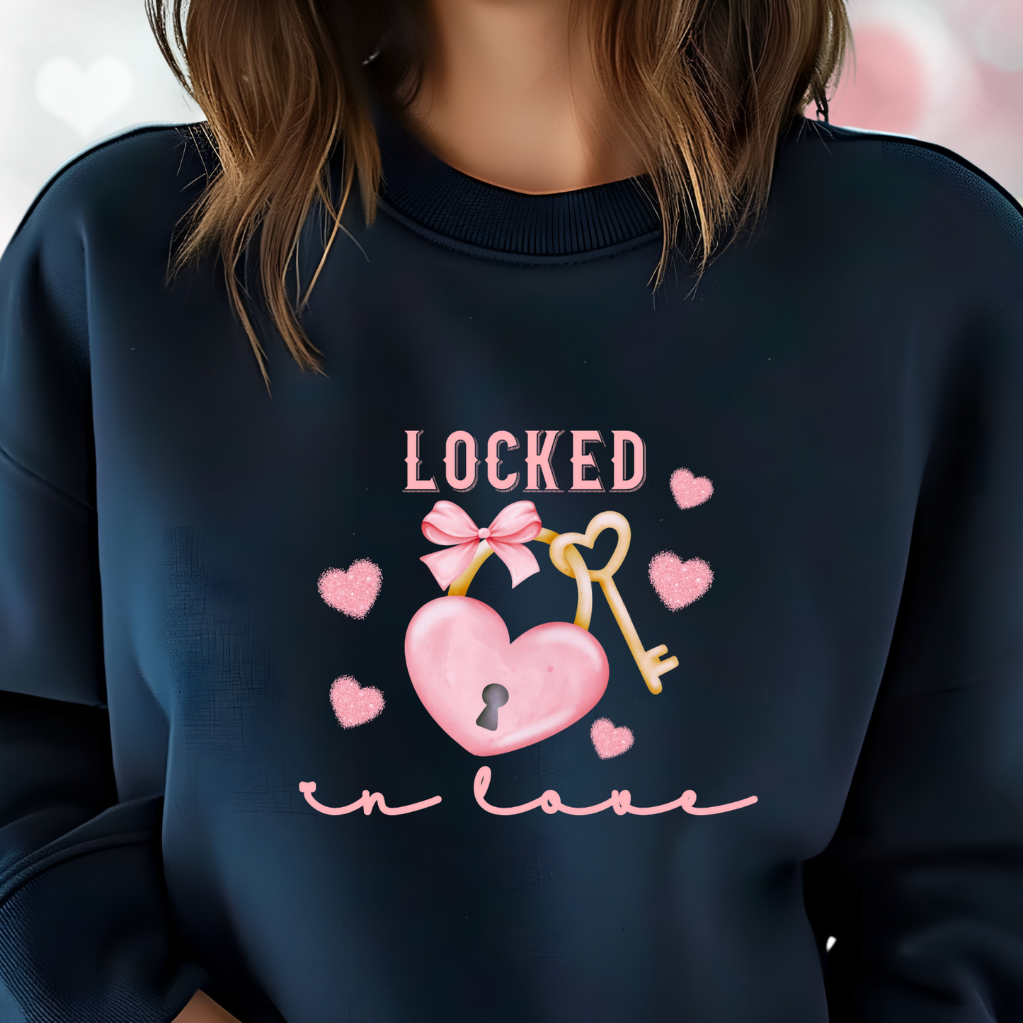 Locked in Love Crewneck Sweatshirt